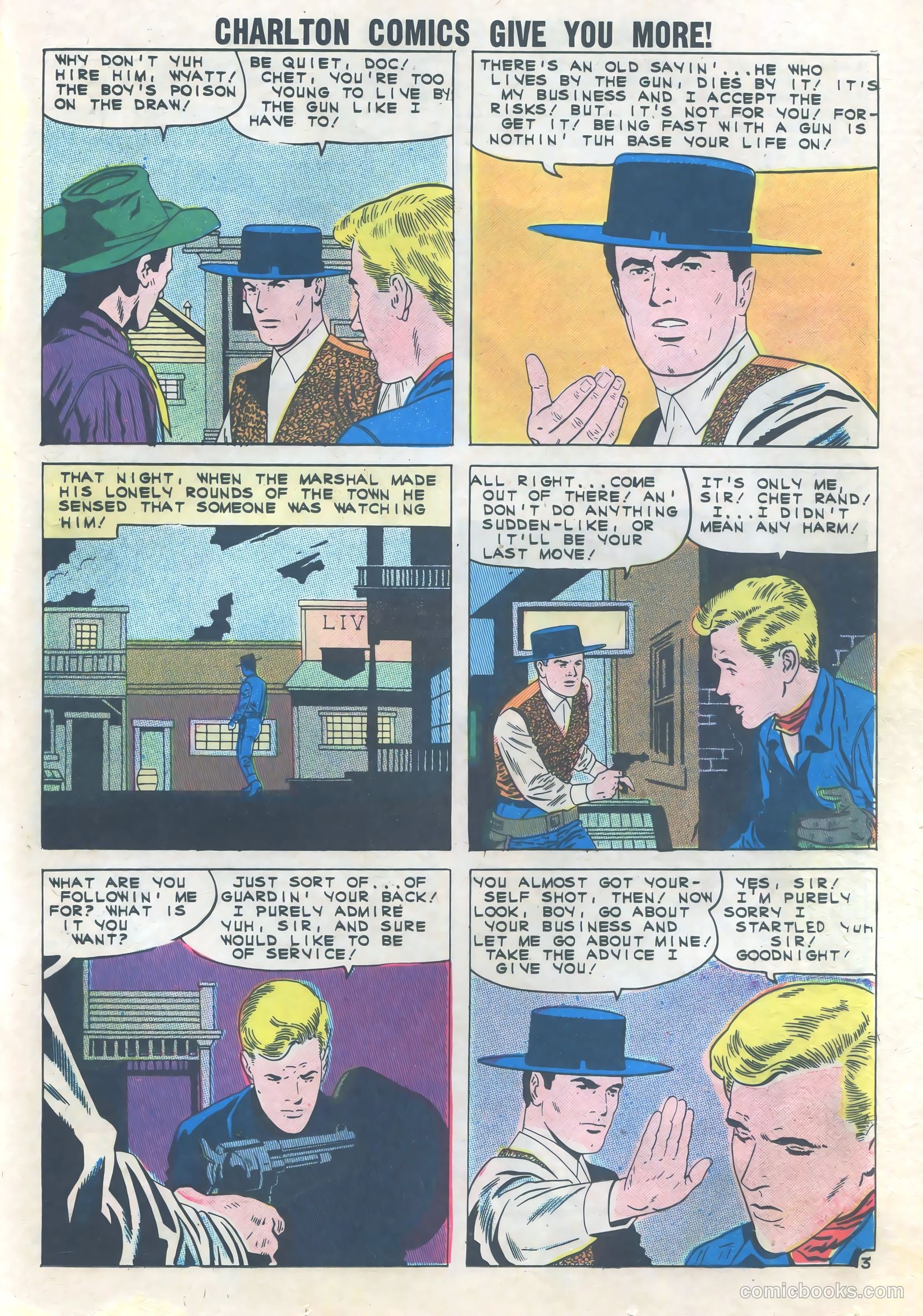 Wyatt Earp, Frontier Marshal #39 (1961) — page 25 of 36