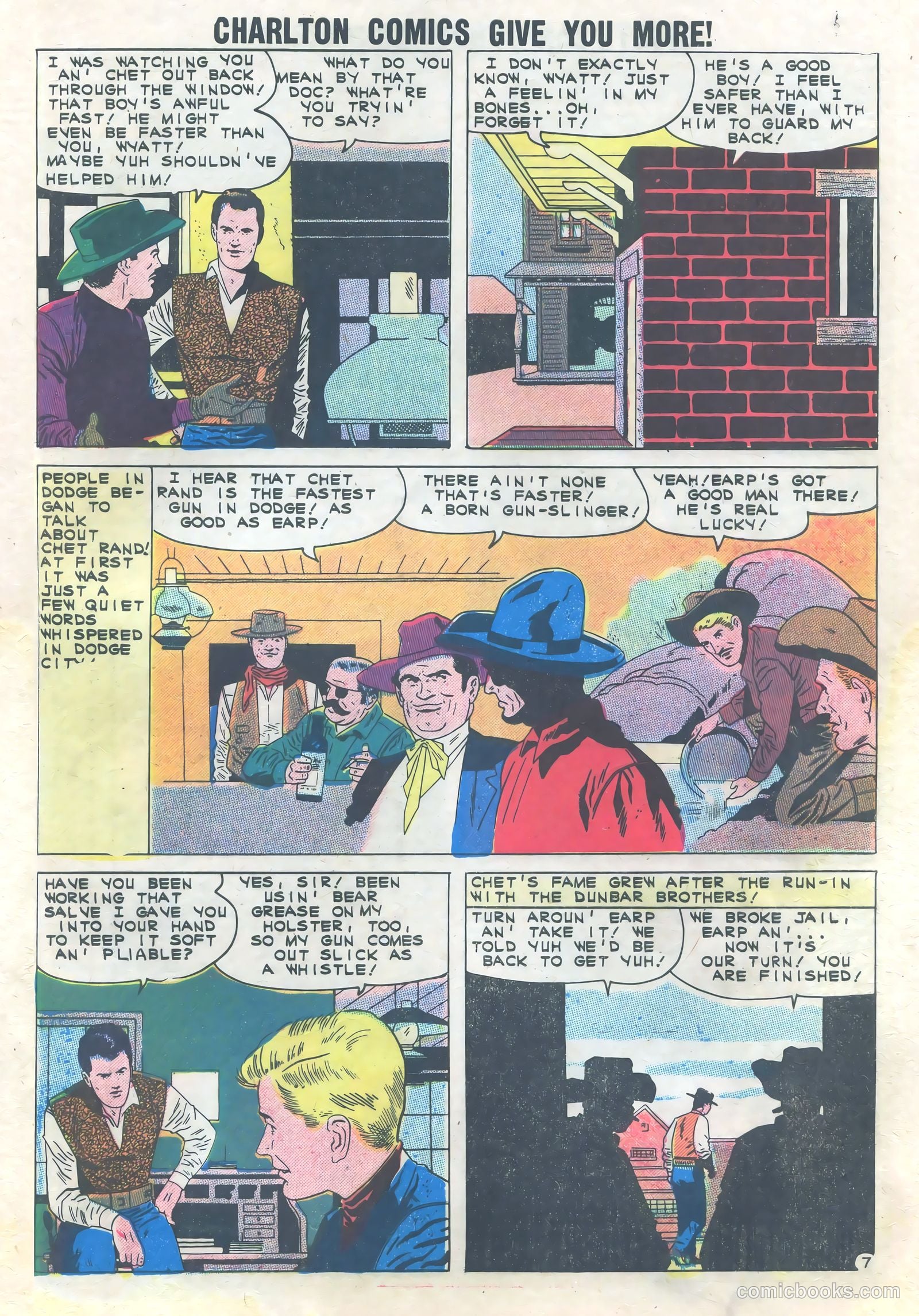Wyatt Earp, Frontier Marshal #39 (1961) — page 29 of 36
