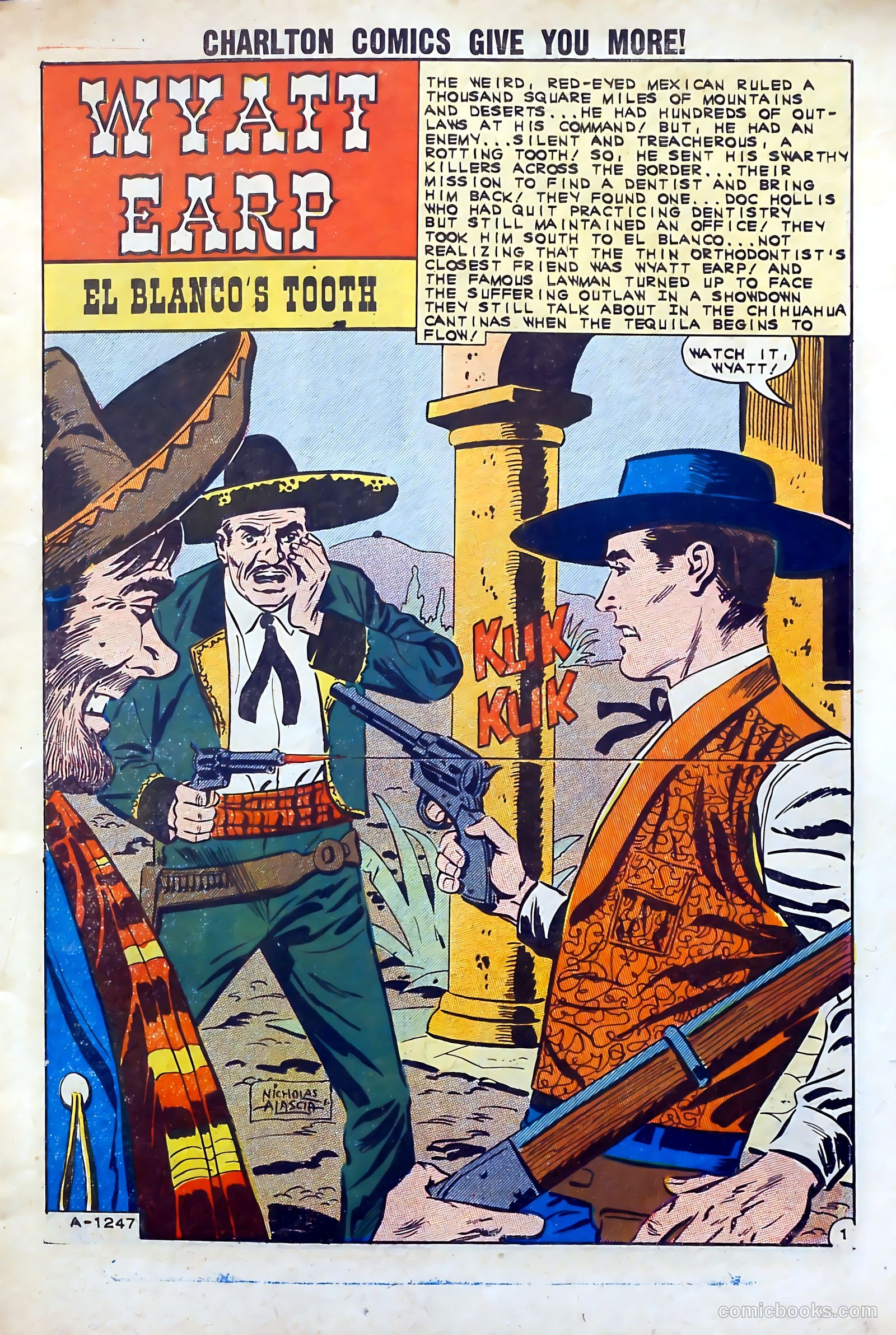 Wyatt Earp, Frontier Marshal #41 (1962) — page 3 of 36