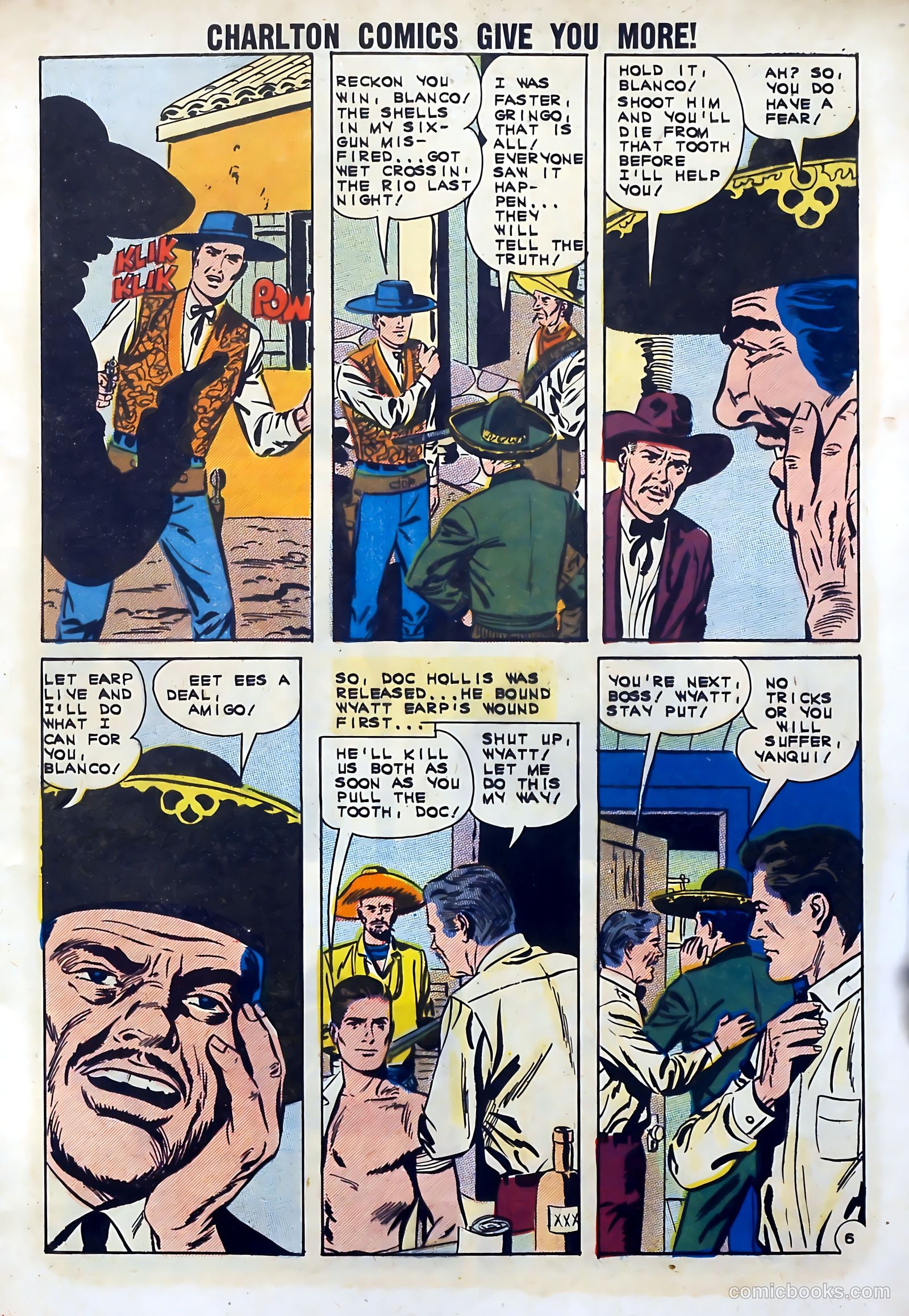 Wyatt Earp, Frontier Marshal #41 (1962) — page 9 of 36