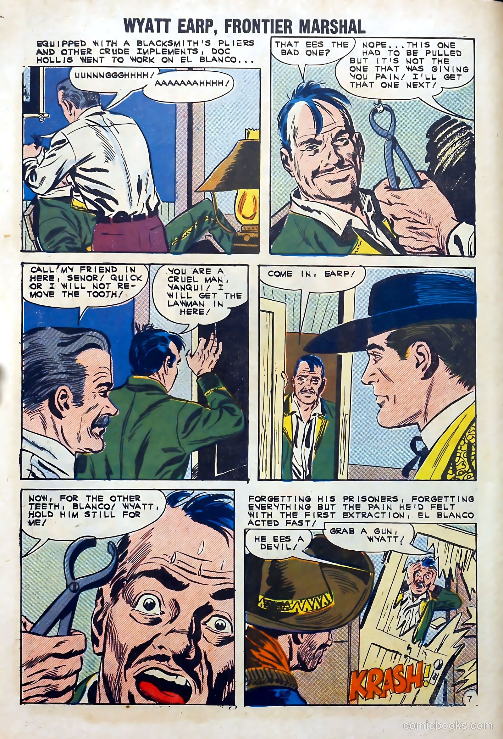 Wyatt Earp, Frontier Marshal #41 (1962) — page 10 of 36