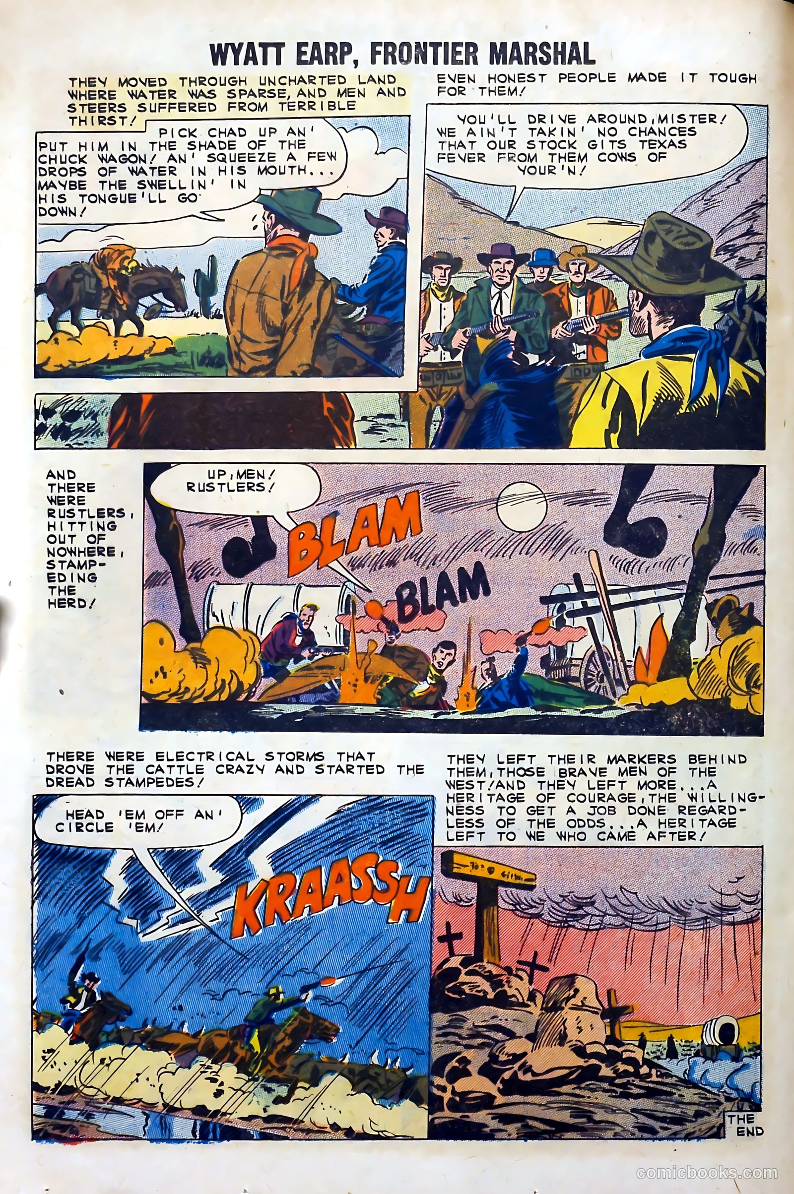 Wyatt Earp, Frontier Marshal #41 (1962) — page 24 of 36