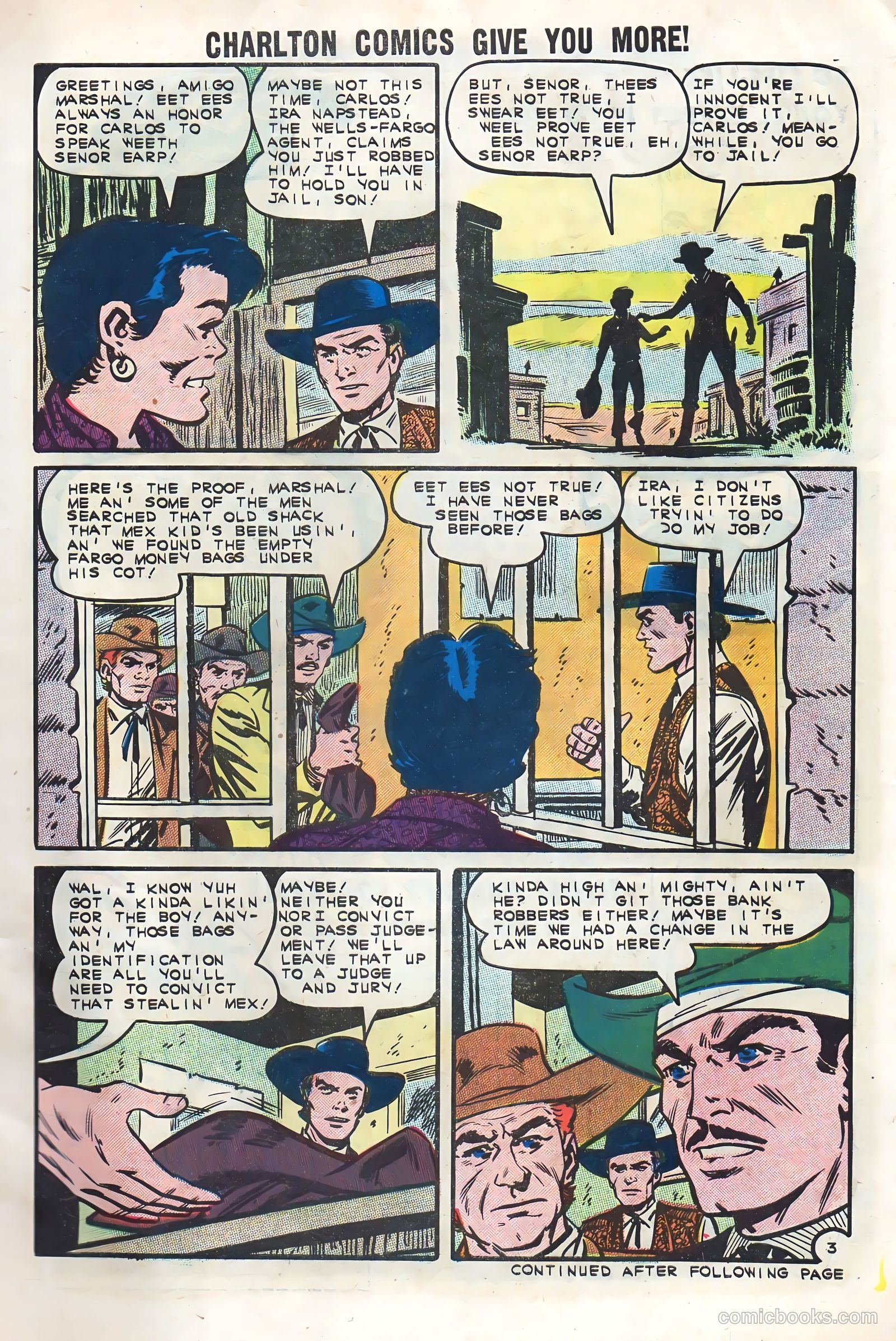 Wyatt Earp, Frontier Marshal #42 (1962) — page 5 of 36