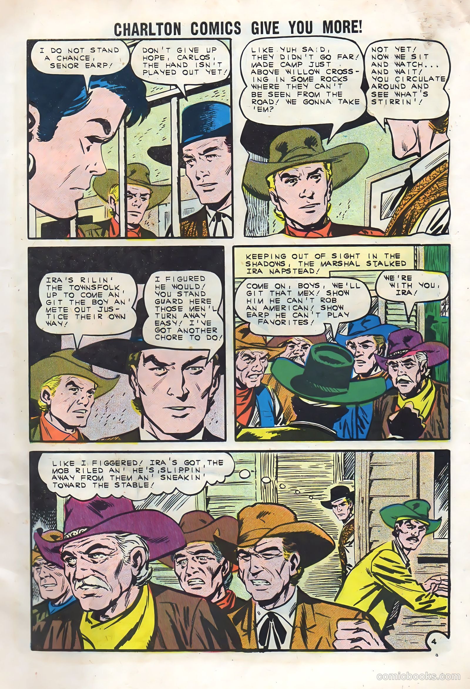 Wyatt Earp, Frontier Marshal #42 (1962) — page 7 of 36
