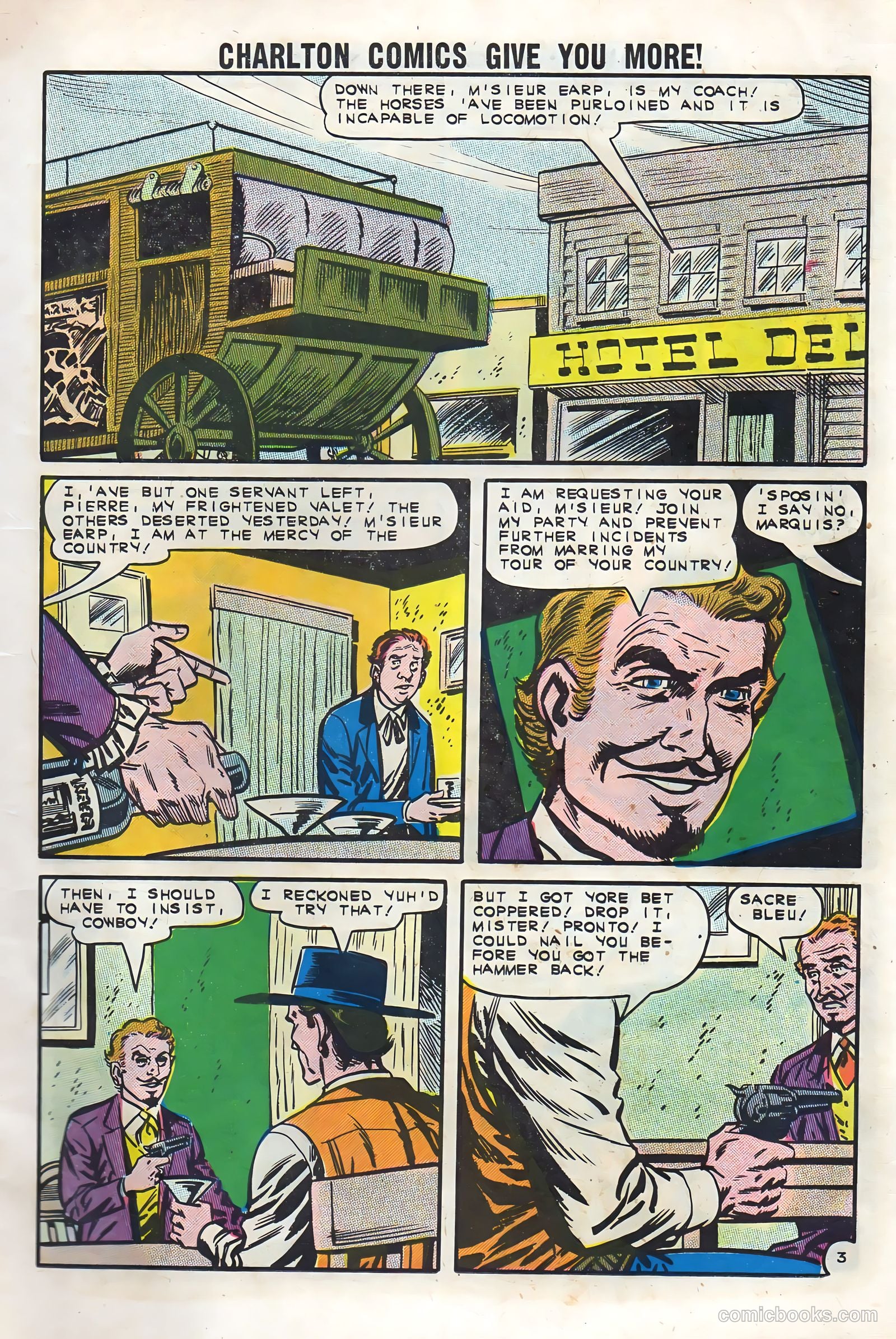 Wyatt Earp, Frontier Marshal #42 (1962) — page 11 of 36