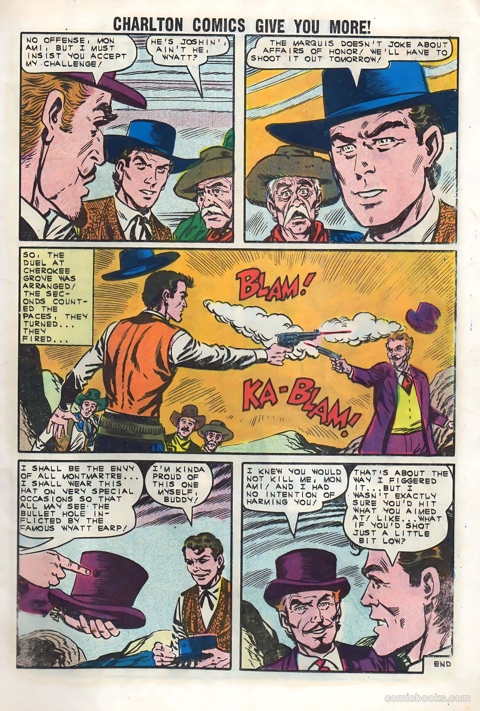 Wyatt Earp, Frontier Marshal #42 (1962) — page 13 of 36