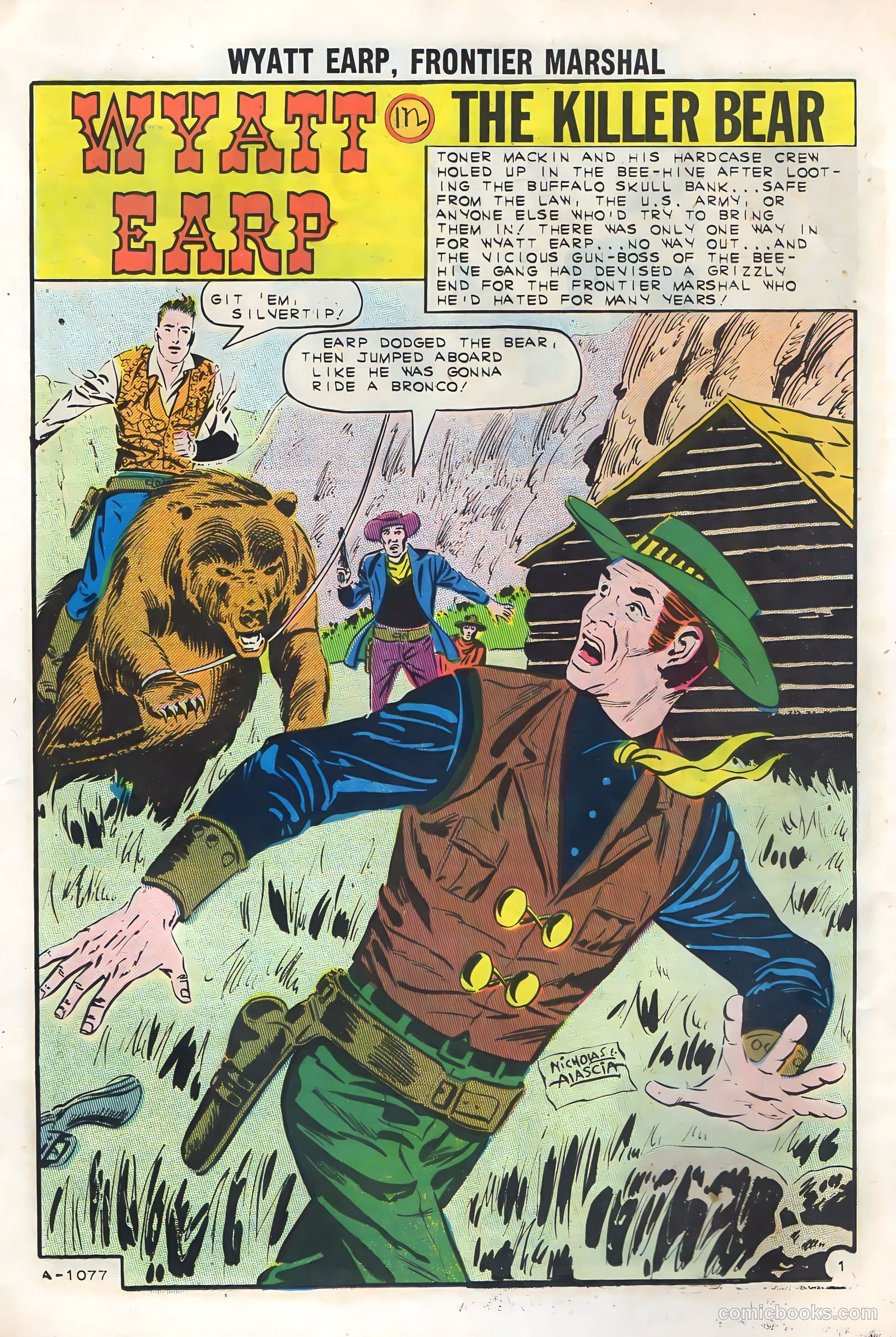 Wyatt Earp, Frontier Marshal #42 (1962) — page 14 of 36