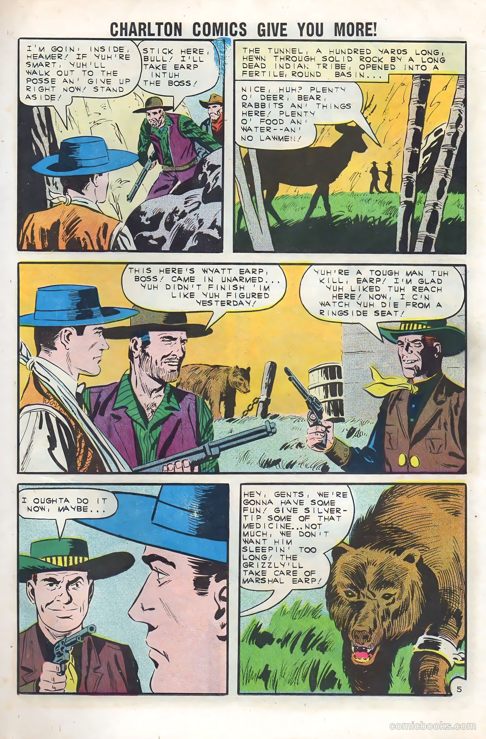 Wyatt Earp, Frontier Marshal #42 (1962) — page 19 of 36