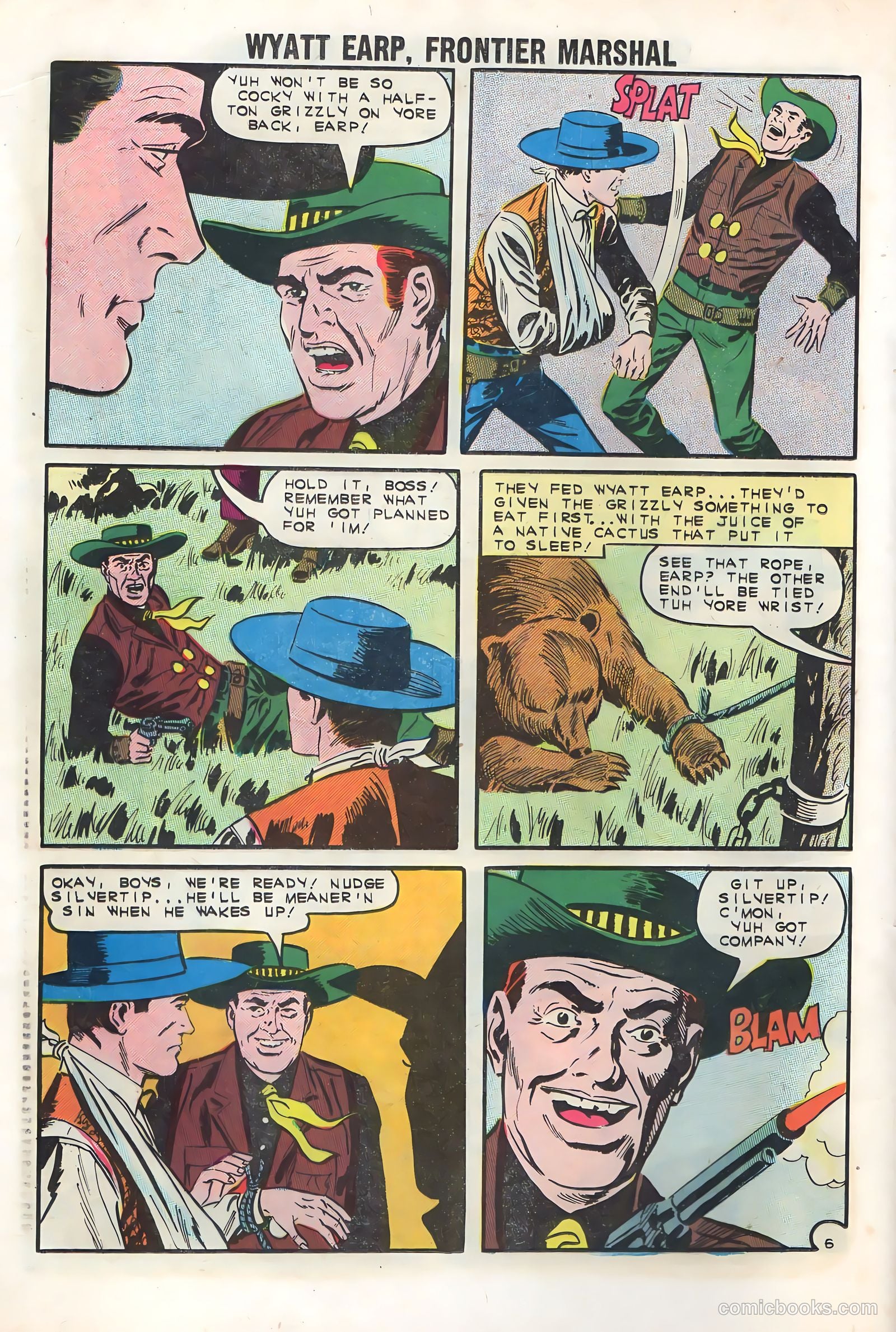 Wyatt Earp, Frontier Marshal #42 (1962) — page 20 of 36