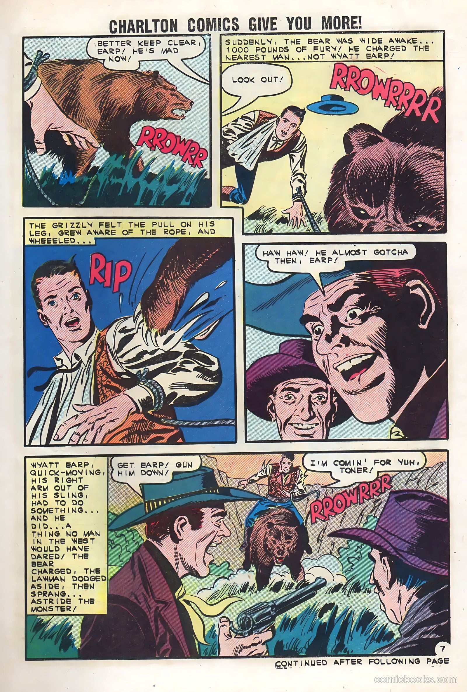 Wyatt Earp, Frontier Marshal #42 (1962) — page 21 of 36