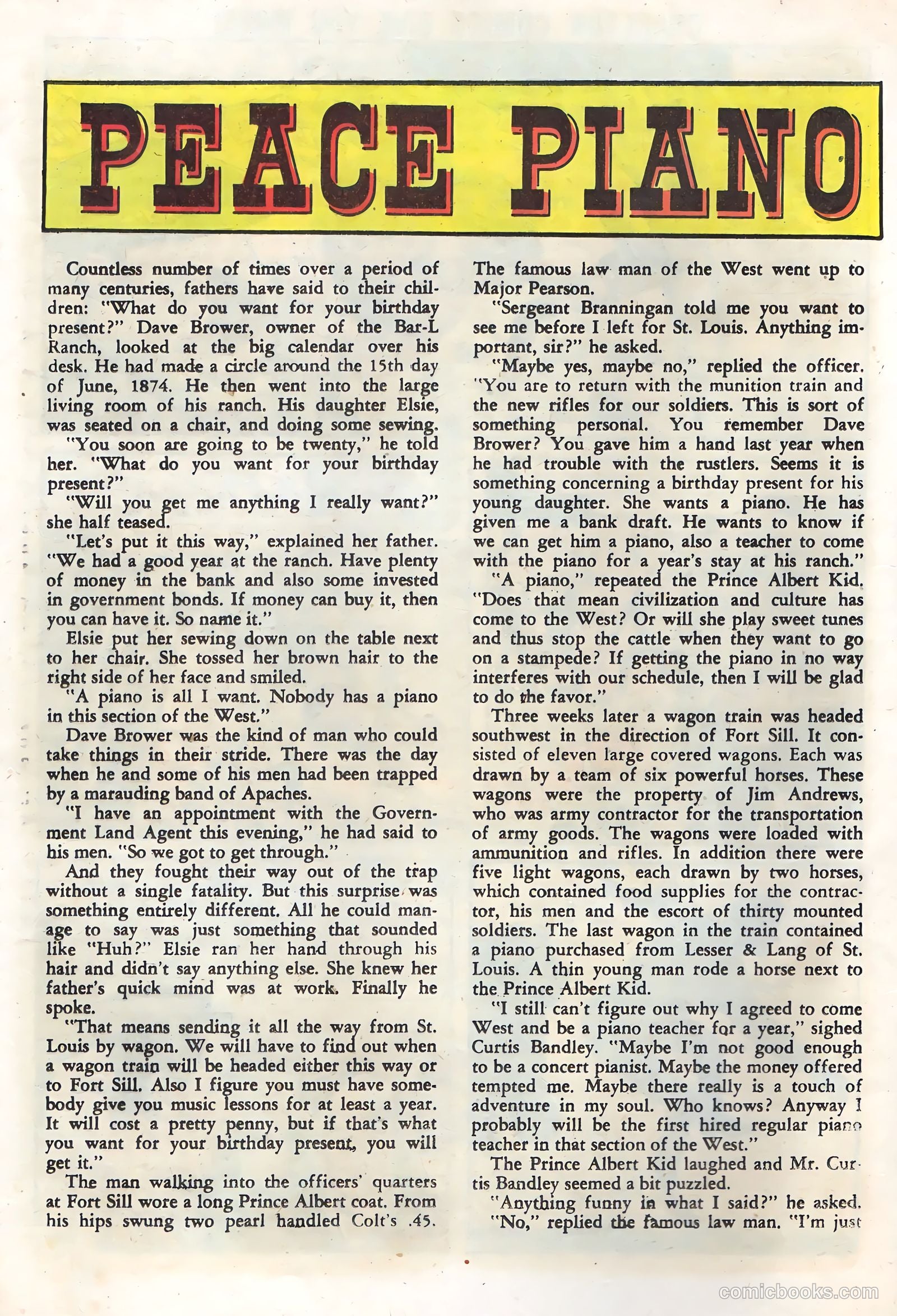 Wyatt Earp, Frontier Marshal #42 (1962) — page 24 of 36