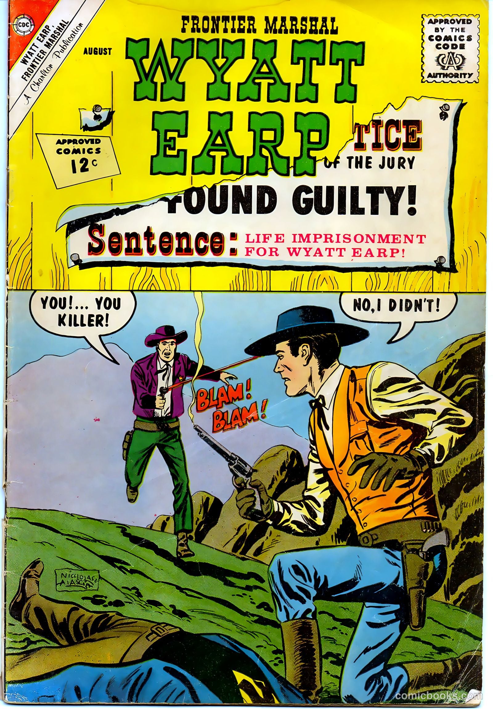 Wyatt Earp, Frontier Marshal #43