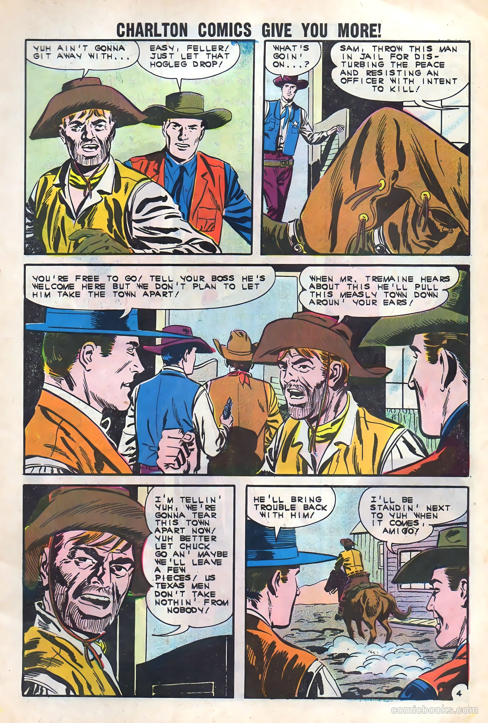 Wyatt Earp, Frontier Marshal #43 (1962) — page 7 of 36