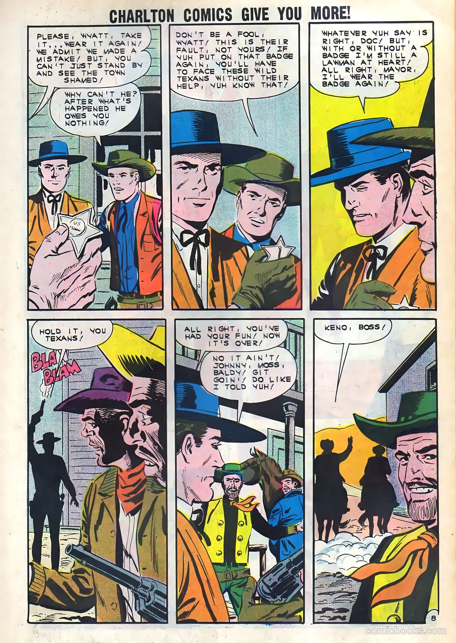 Wyatt Earp, Frontier Marshal #43 (1962) — page 11 of 36