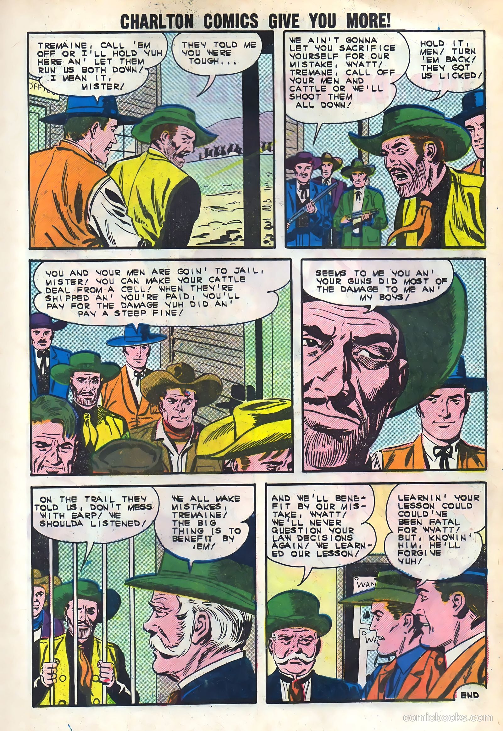 Wyatt Earp, Frontier Marshal #43 (1962) — page 13 of 36