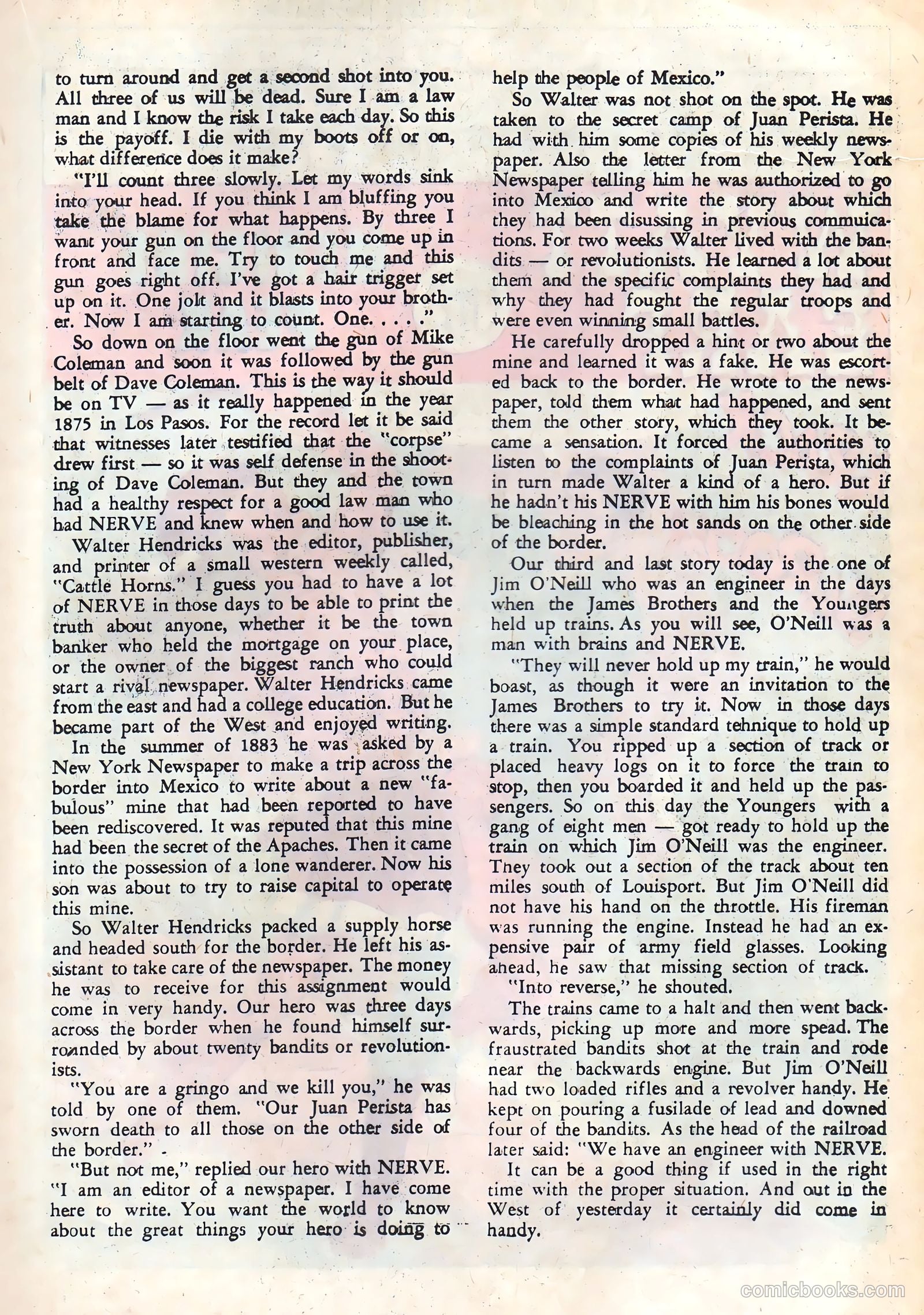 Wyatt Earp, Frontier Marshal #43 (1962) — page 17 of 36