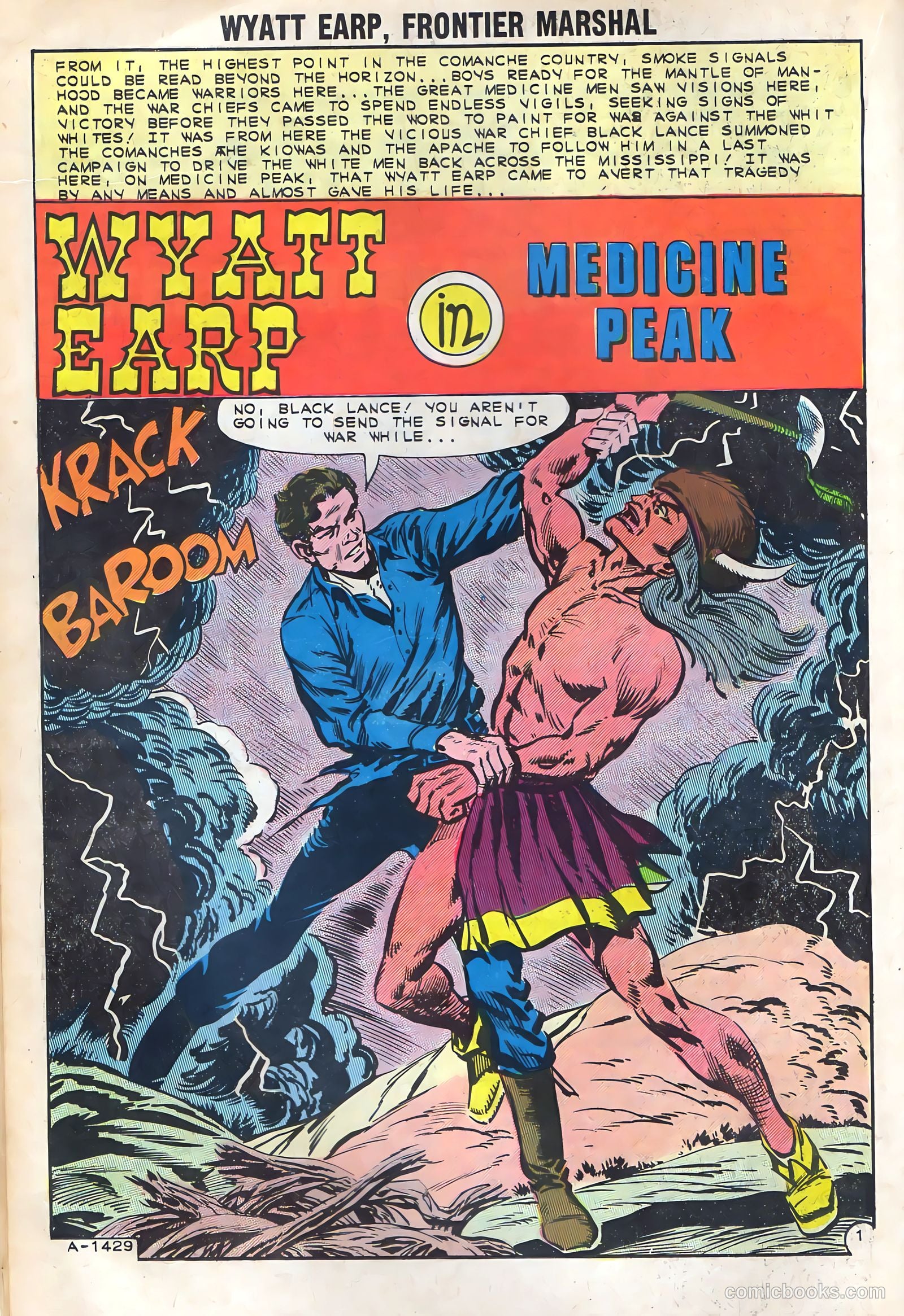 Wyatt Earp, Frontier Marshal #43 (1962) — page 18 of 36