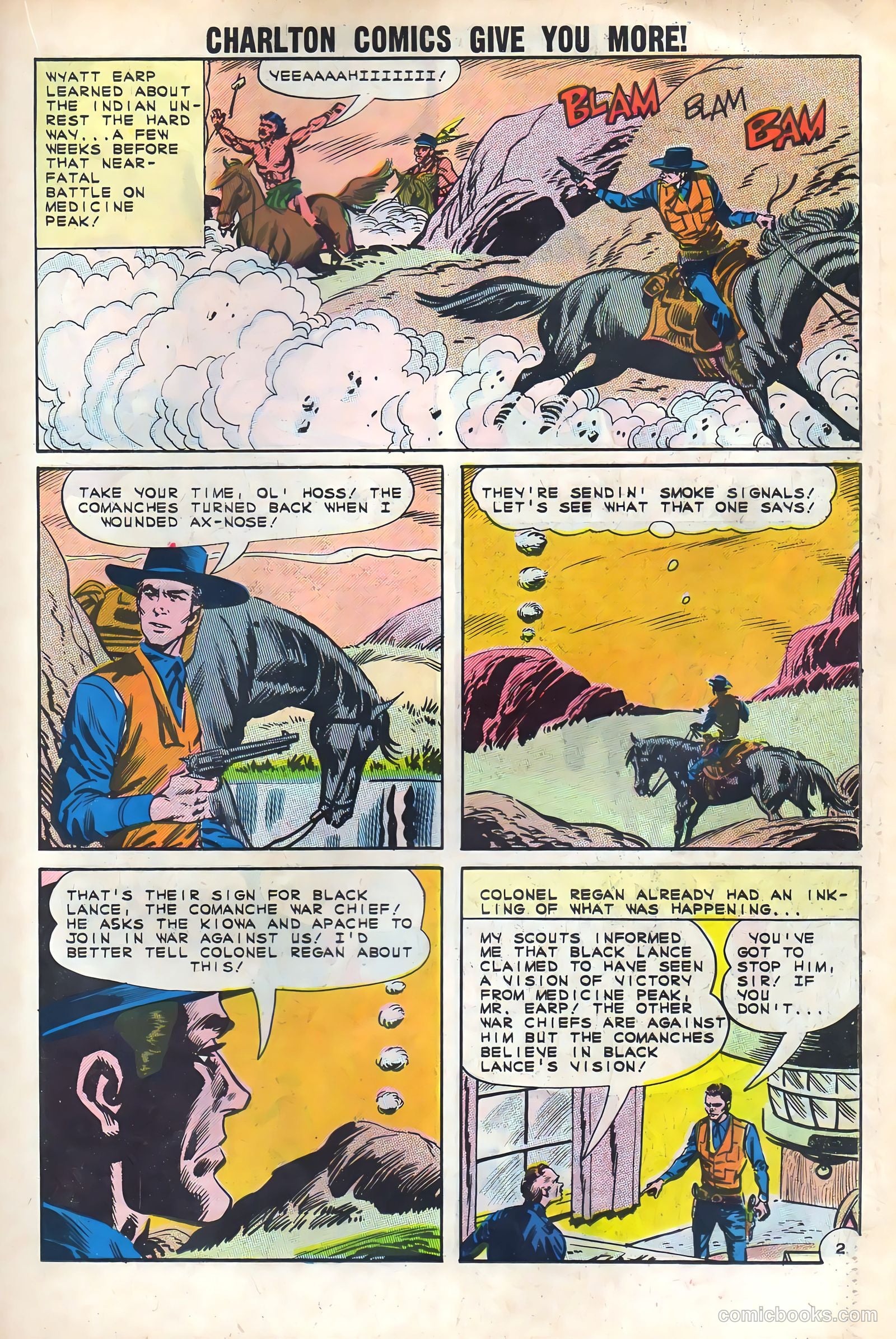 Wyatt Earp, Frontier Marshal #43 (1962) — page 19 of 36