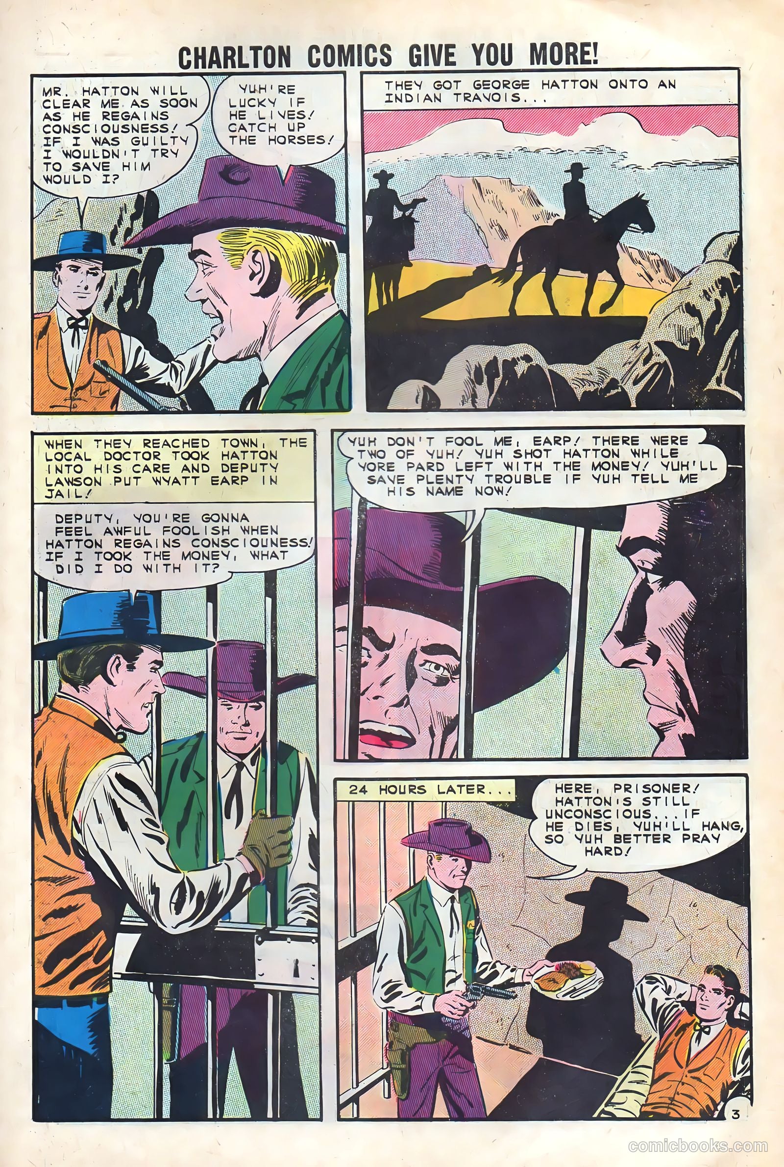 Wyatt Earp, Frontier Marshal #43 (1962) — page 27 of 36