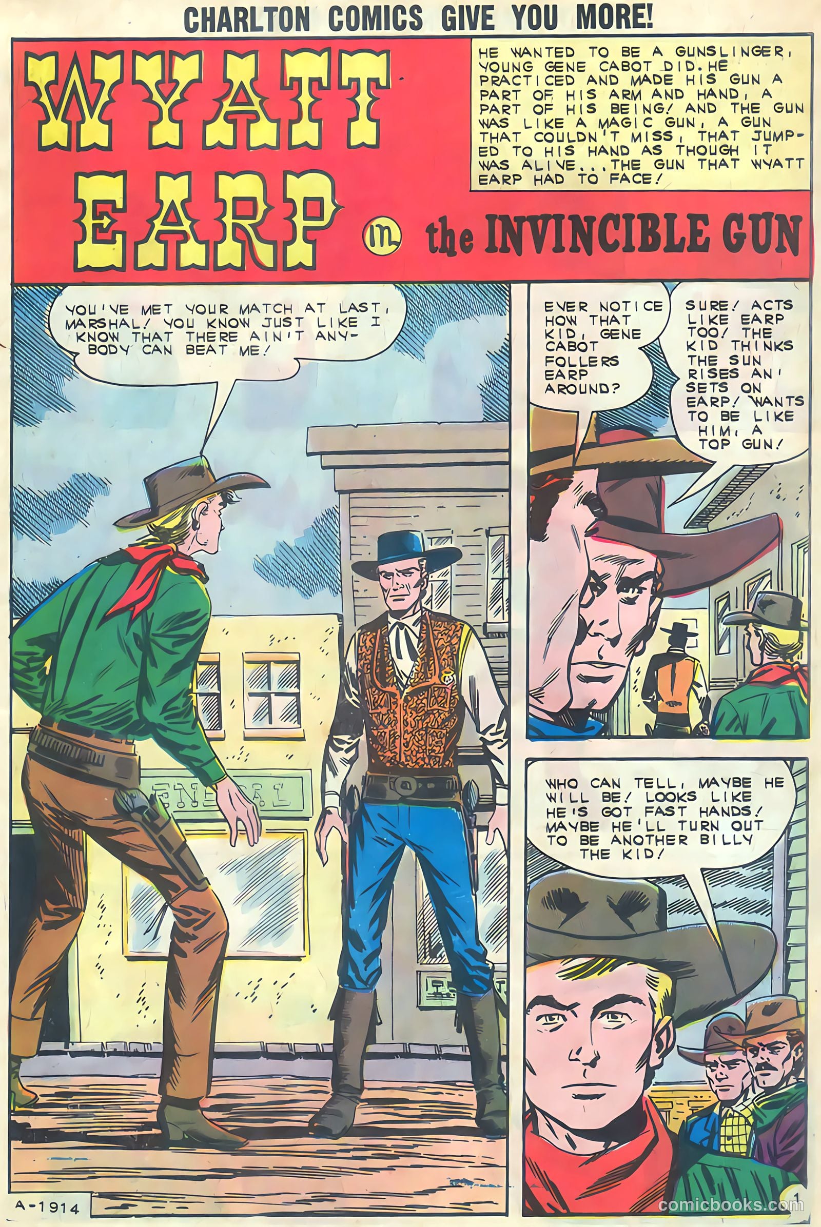 Wyatt Earp, Frontier Marshal #44 (1962) — page 3 of 36