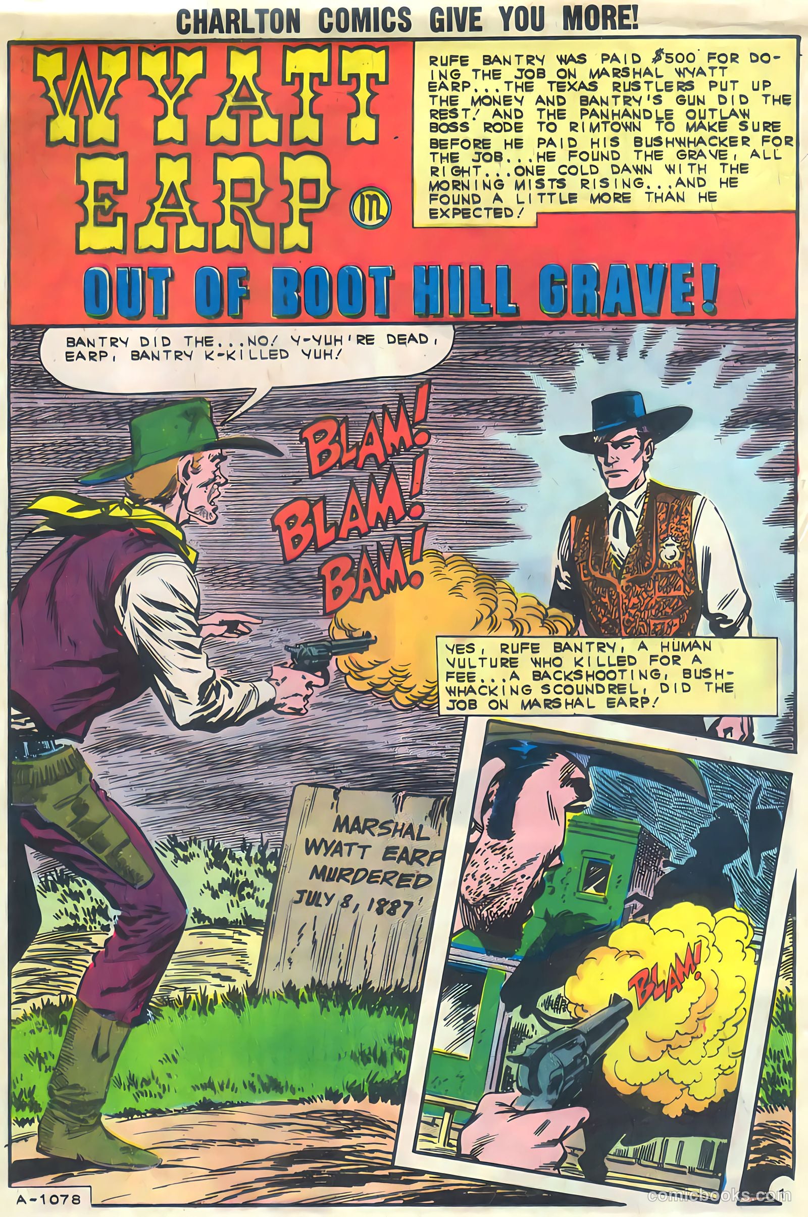 Wyatt Earp, Frontier Marshal #44 (1962) — page 13 of 36