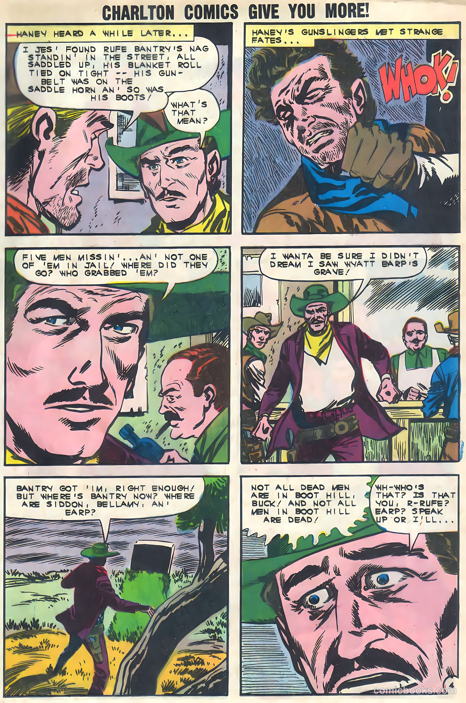 Wyatt Earp, Frontier Marshal #44 (1962) — page 17 of 36