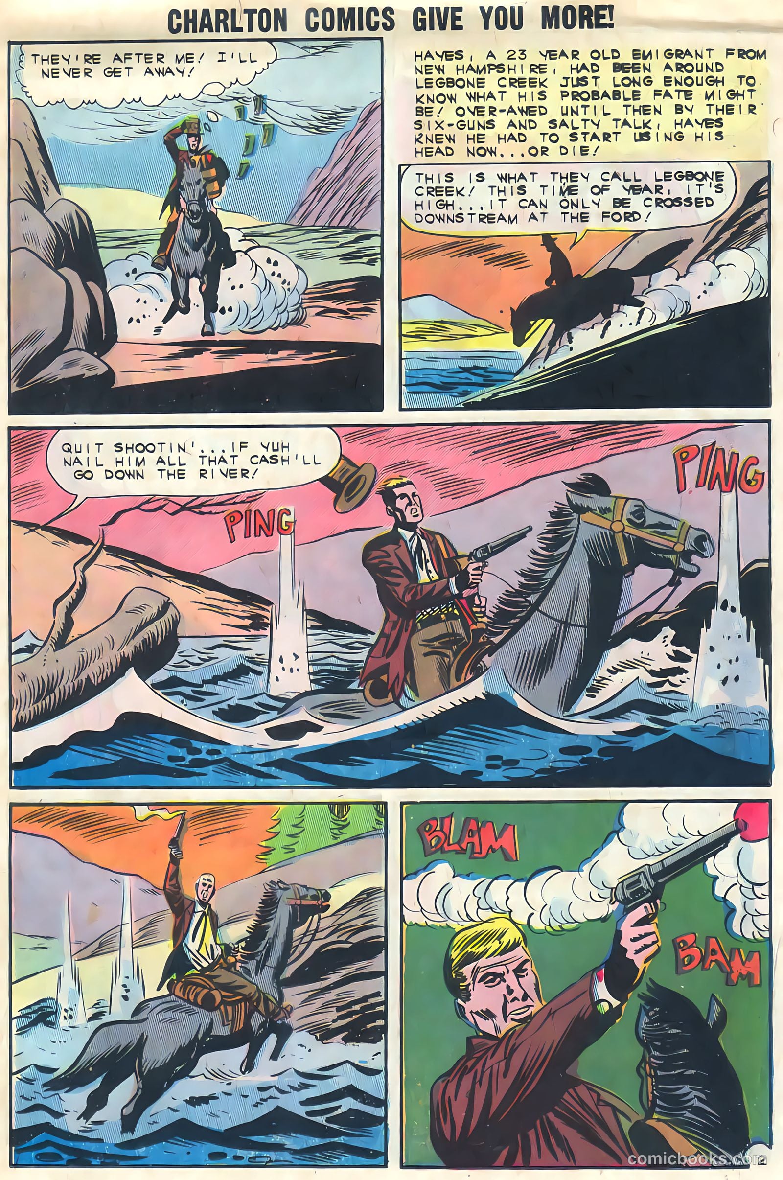 Wyatt Earp, Frontier Marshal #44 (1962) — page 23 of 36
