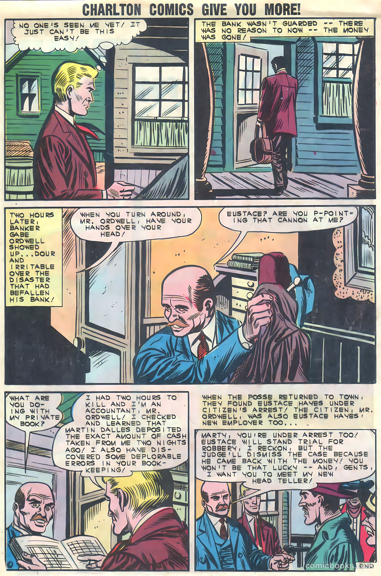 Wyatt Earp, Frontier Marshal #44 (1962) — page 25 of 36