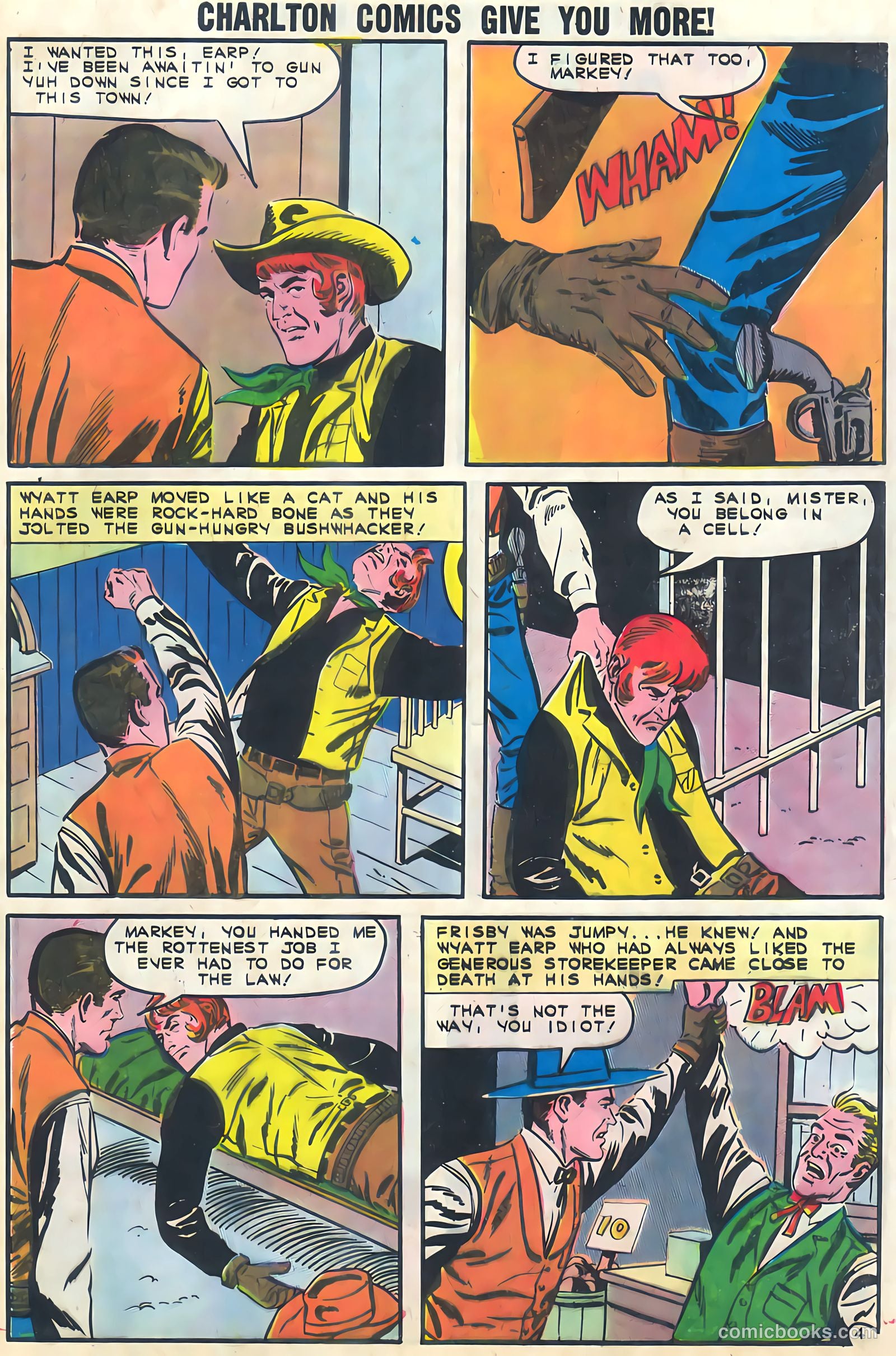 Wyatt Earp, Frontier Marshal #44 (1962) — page 29 of 36