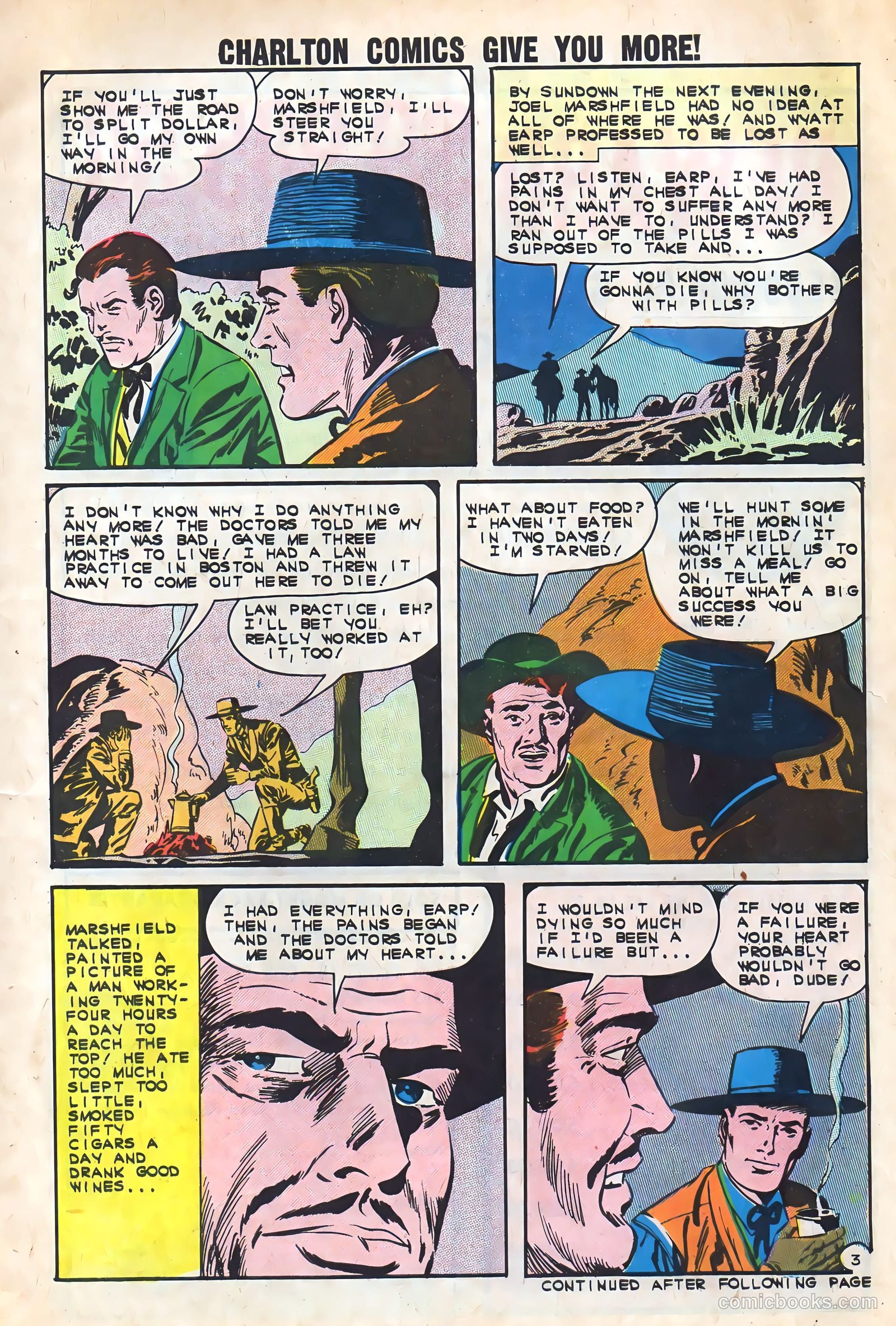 Wyatt Earp, Frontier Marshal #45 (1962) — page 5 of 36