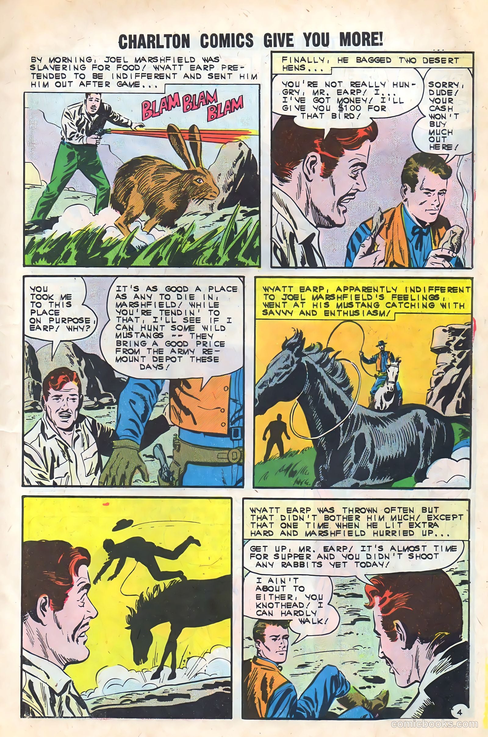 Wyatt Earp, Frontier Marshal #45 (1962) — page 7 of 36