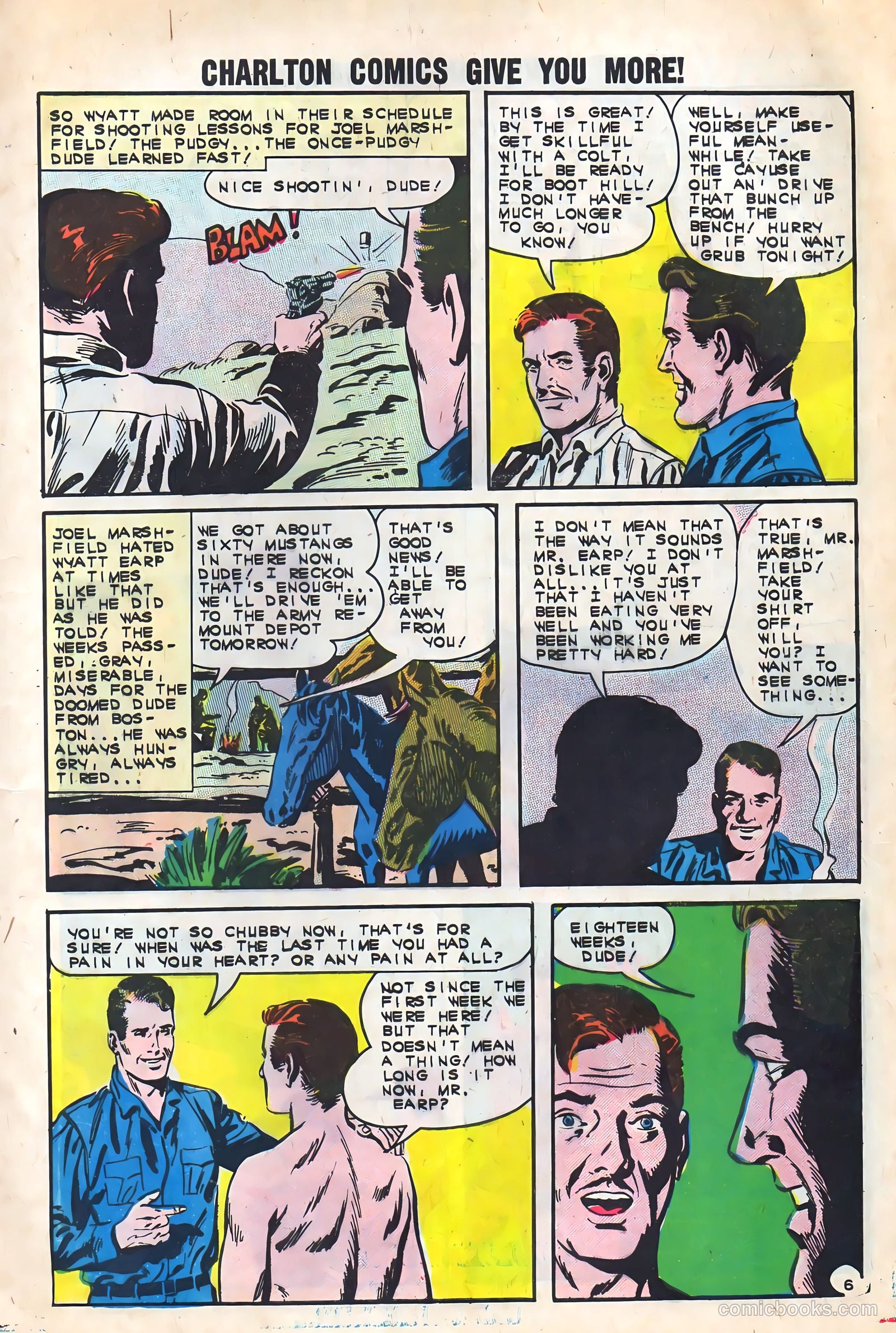 Wyatt Earp, Frontier Marshal #45 (1962) — page 9 of 36