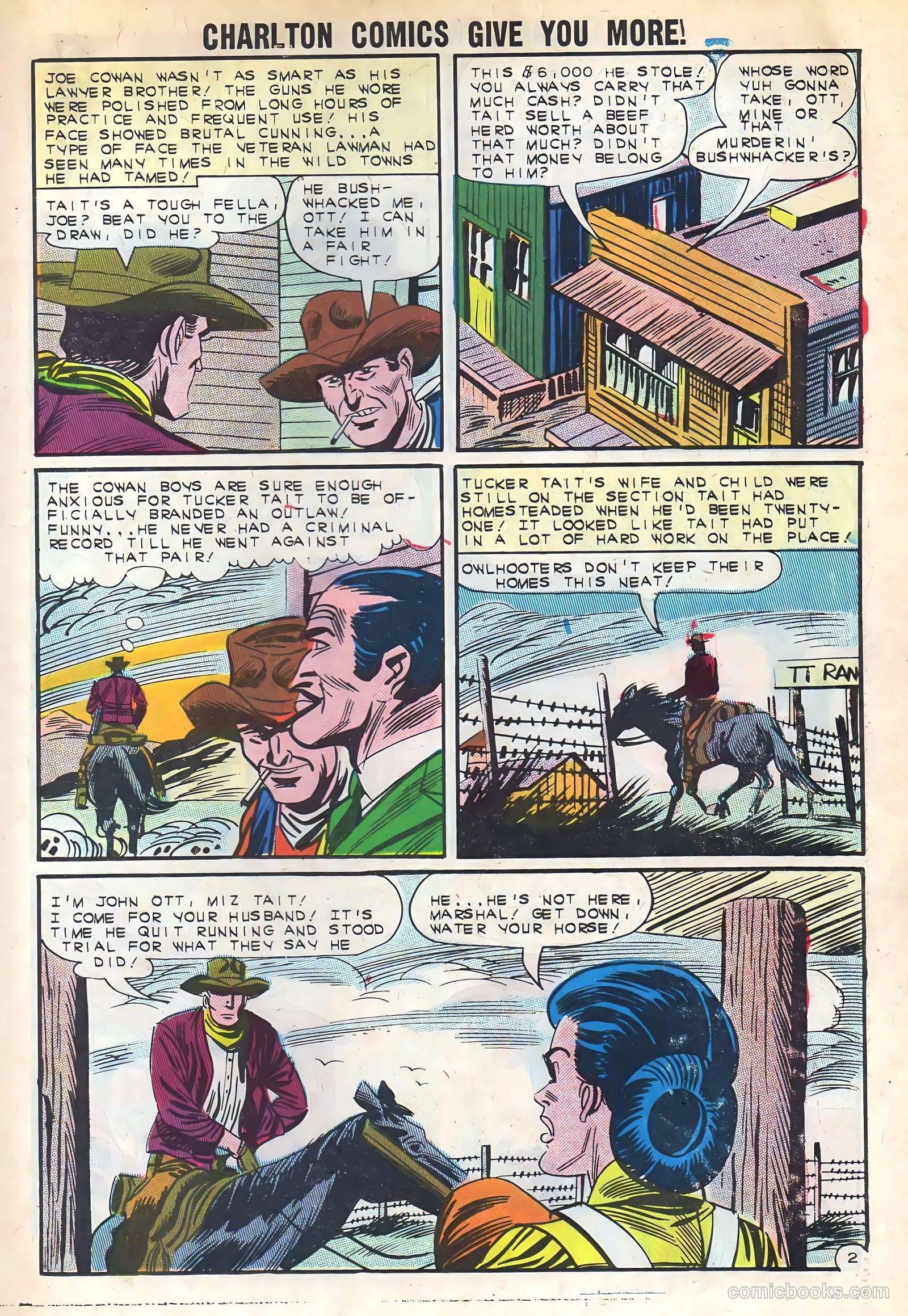 Wyatt Earp, Frontier Marshal #45 (1962) — page 23 of 36