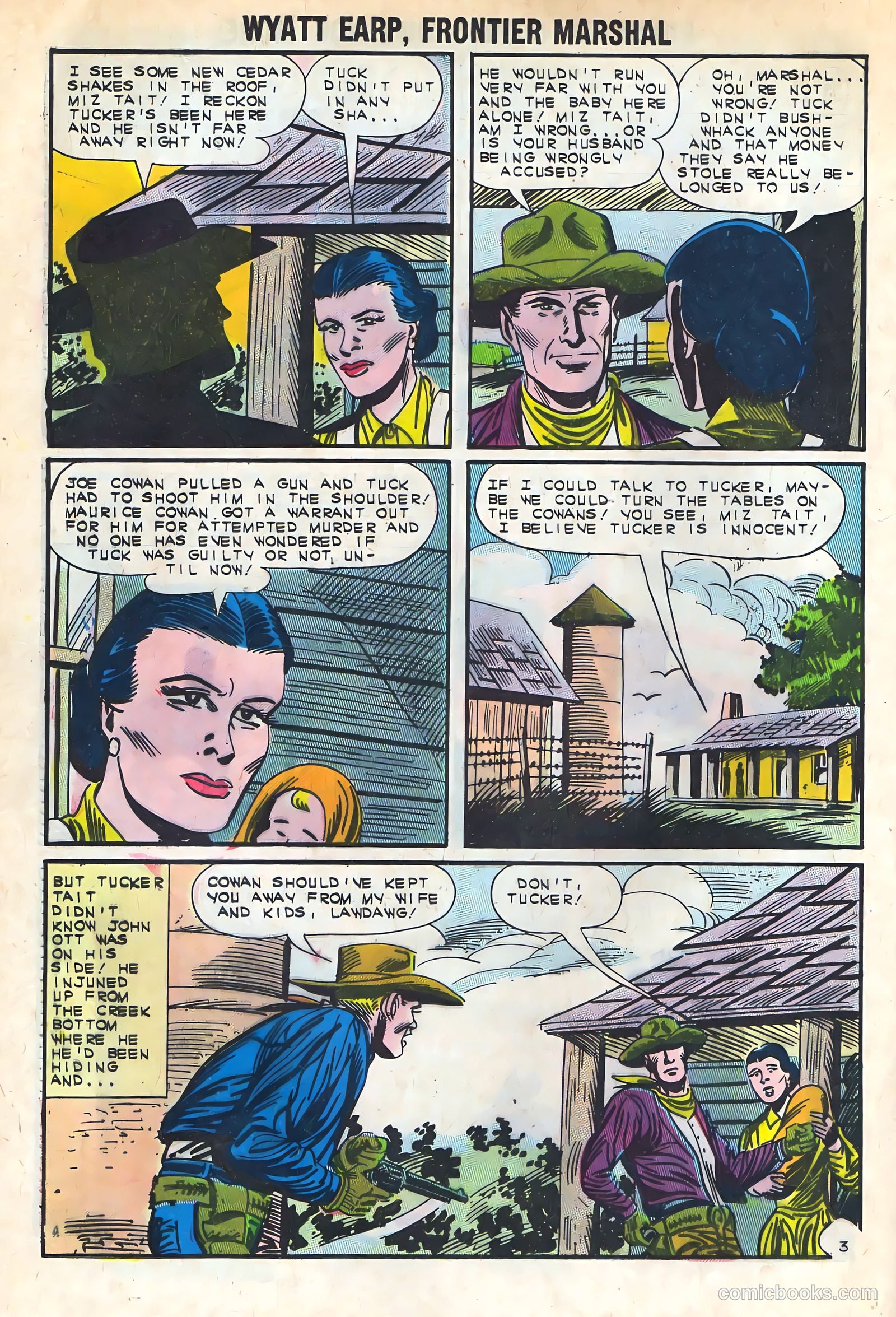 Wyatt Earp, Frontier Marshal #45 (1962) — page 24 of 36