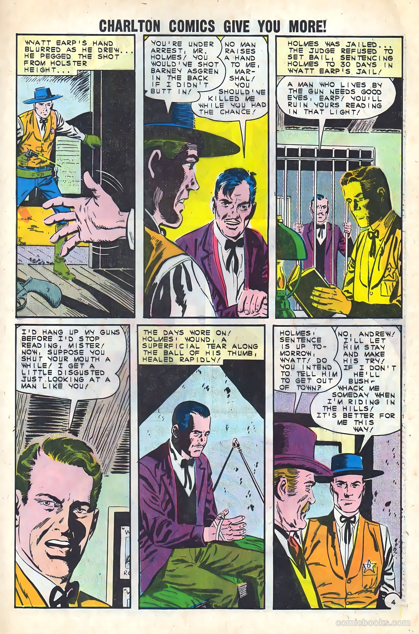 Wyatt Earp, Frontier Marshal #45 (1962) — page 29 of 36