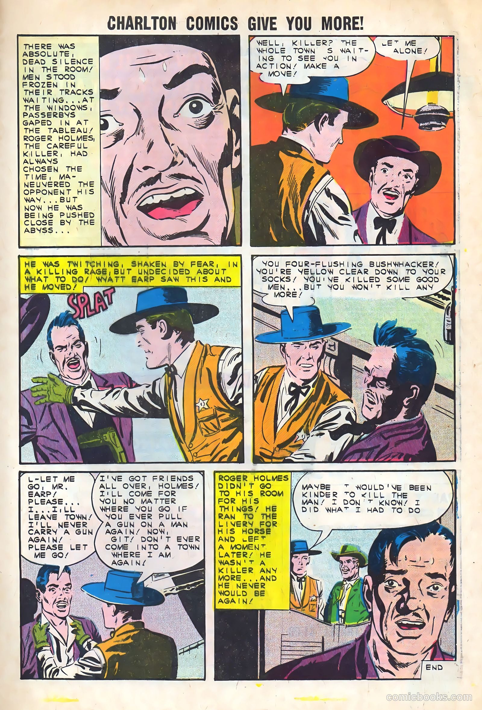 Wyatt Earp, Frontier Marshal #45 (1962) — page 33 of 36