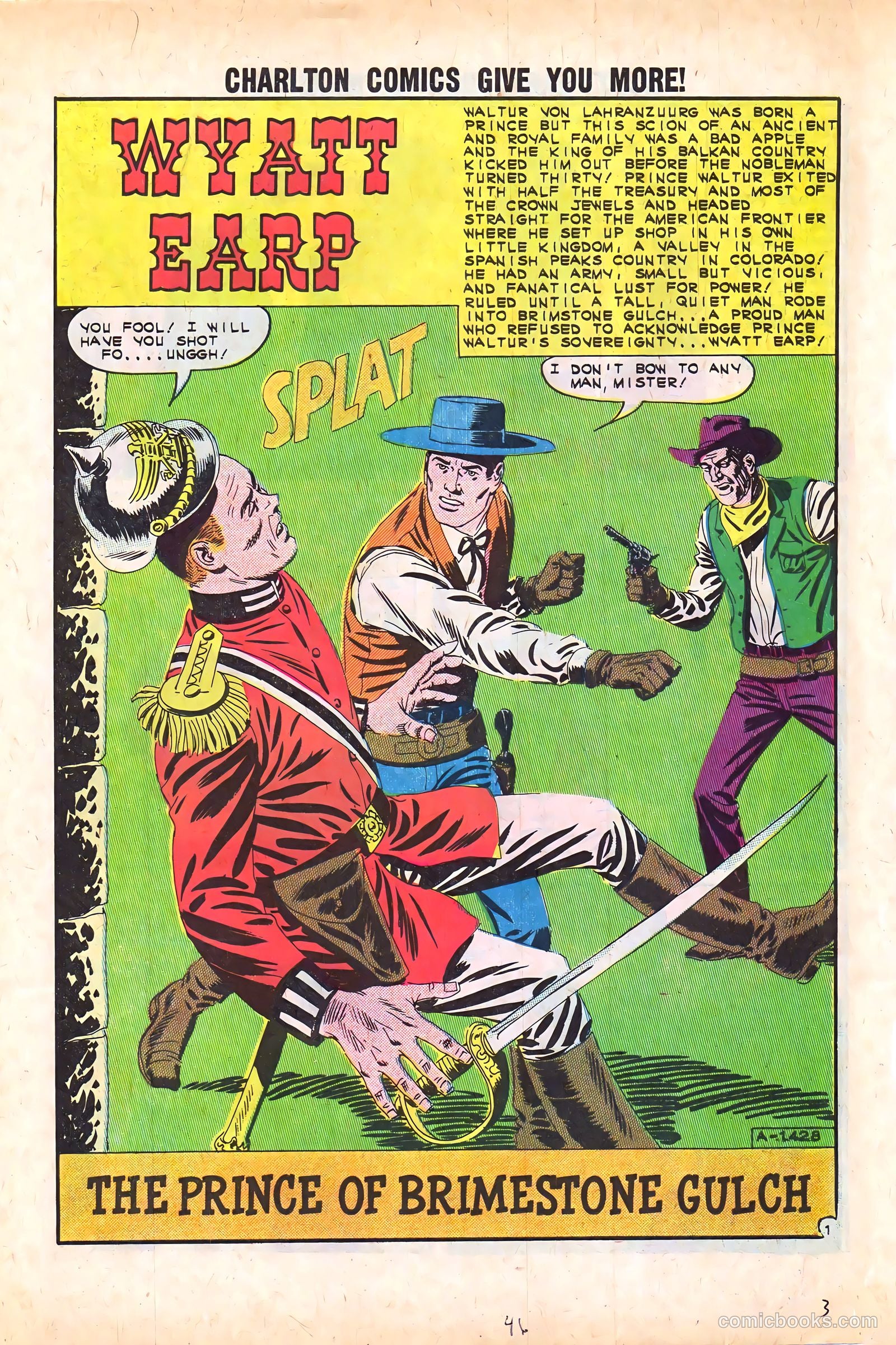 Wyatt Earp, Frontier Marshal #46 (1963) — page 3 of 36