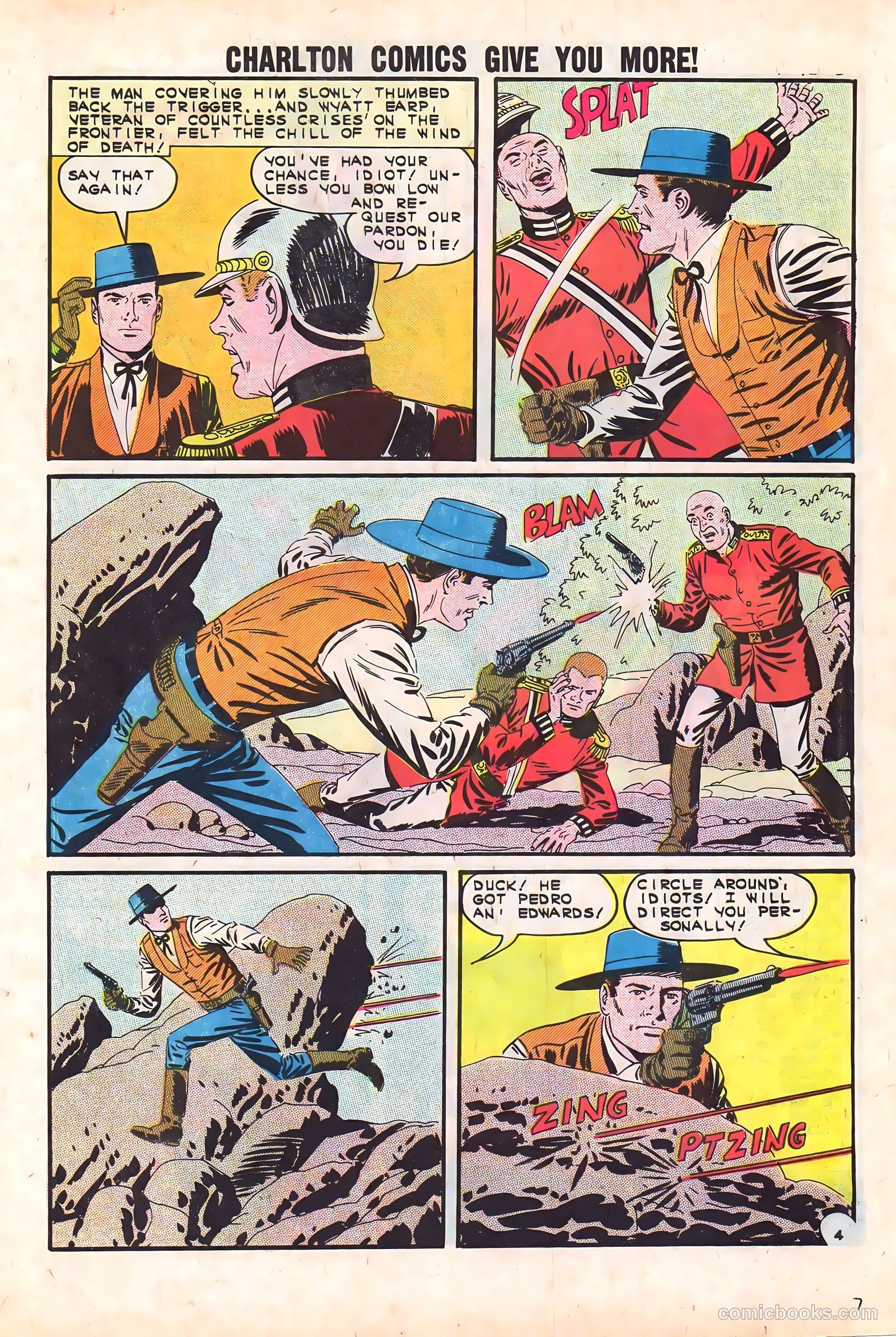 Wyatt Earp, Frontier Marshal #46 (1963) — page 7 of 36