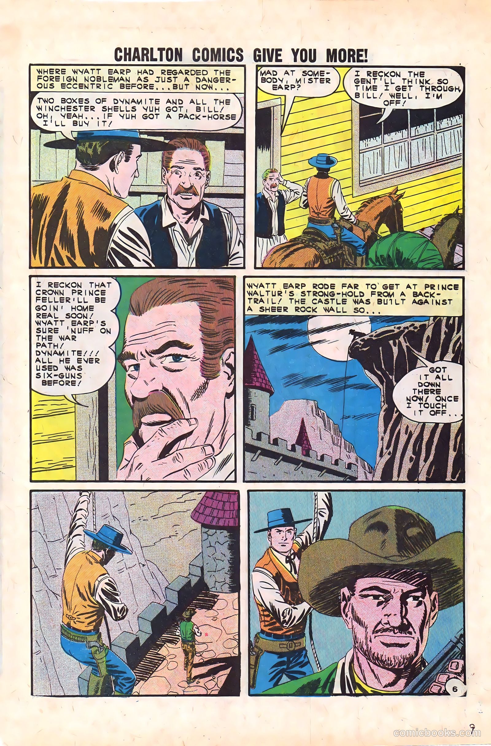 Wyatt Earp, Frontier Marshal #46 (1963) — page 9 of 36