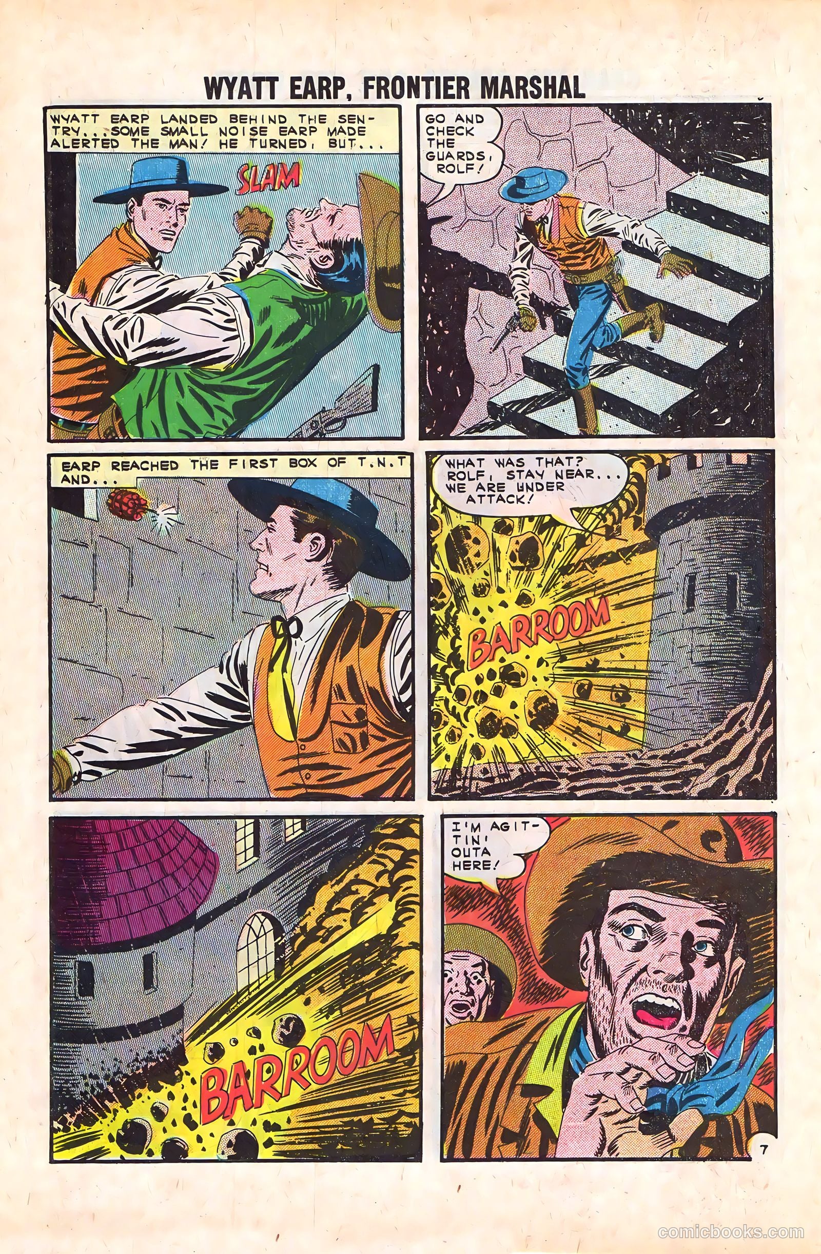 Wyatt Earp, Frontier Marshal #46 (1963) — page 10 of 36