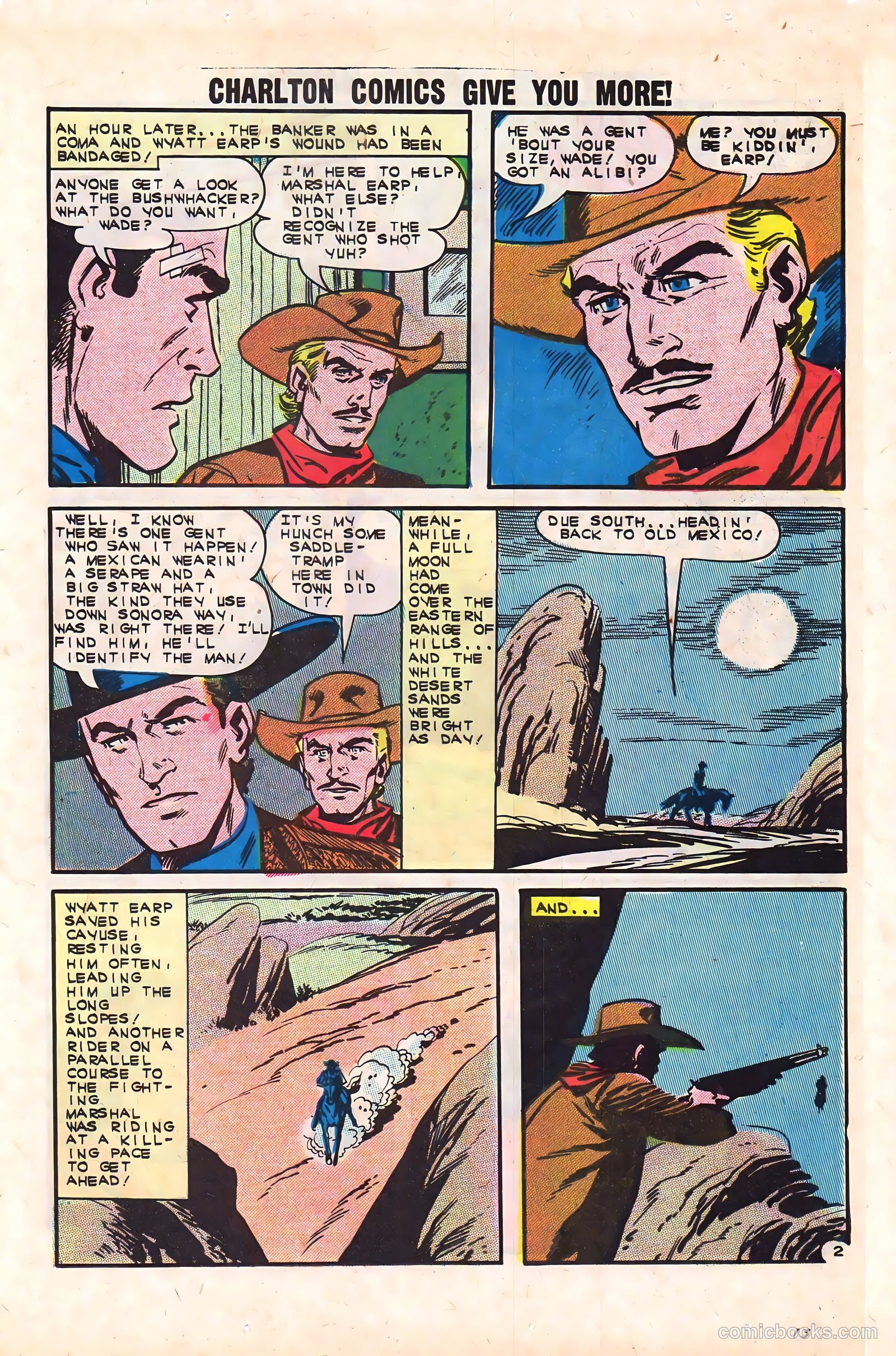 Wyatt Earp, Frontier Marshal #46 (1963) — page 13 of 36