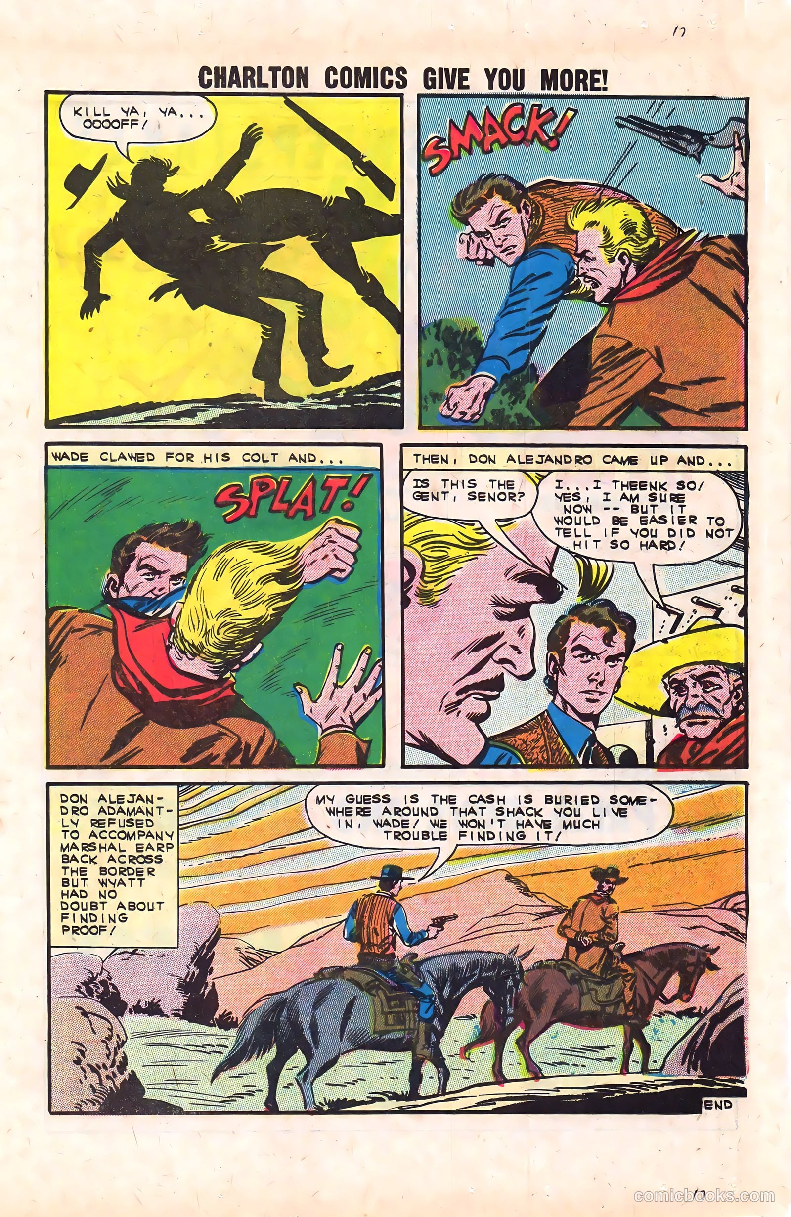 Wyatt Earp, Frontier Marshal #46 (1963) — page 17 of 36