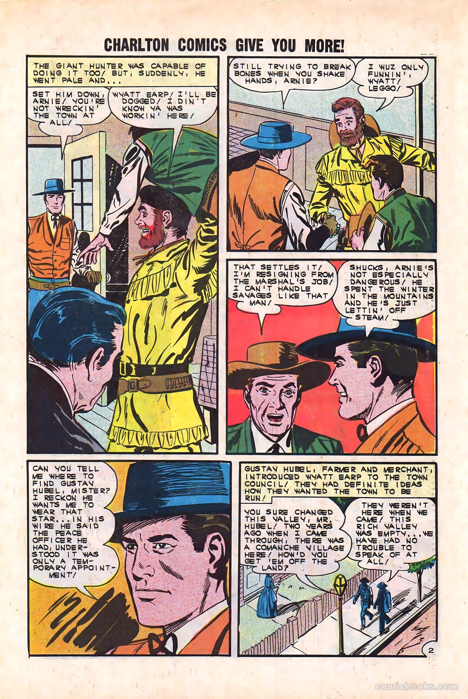 Wyatt Earp, Frontier Marshal #46 (1963) — page 27 of 36