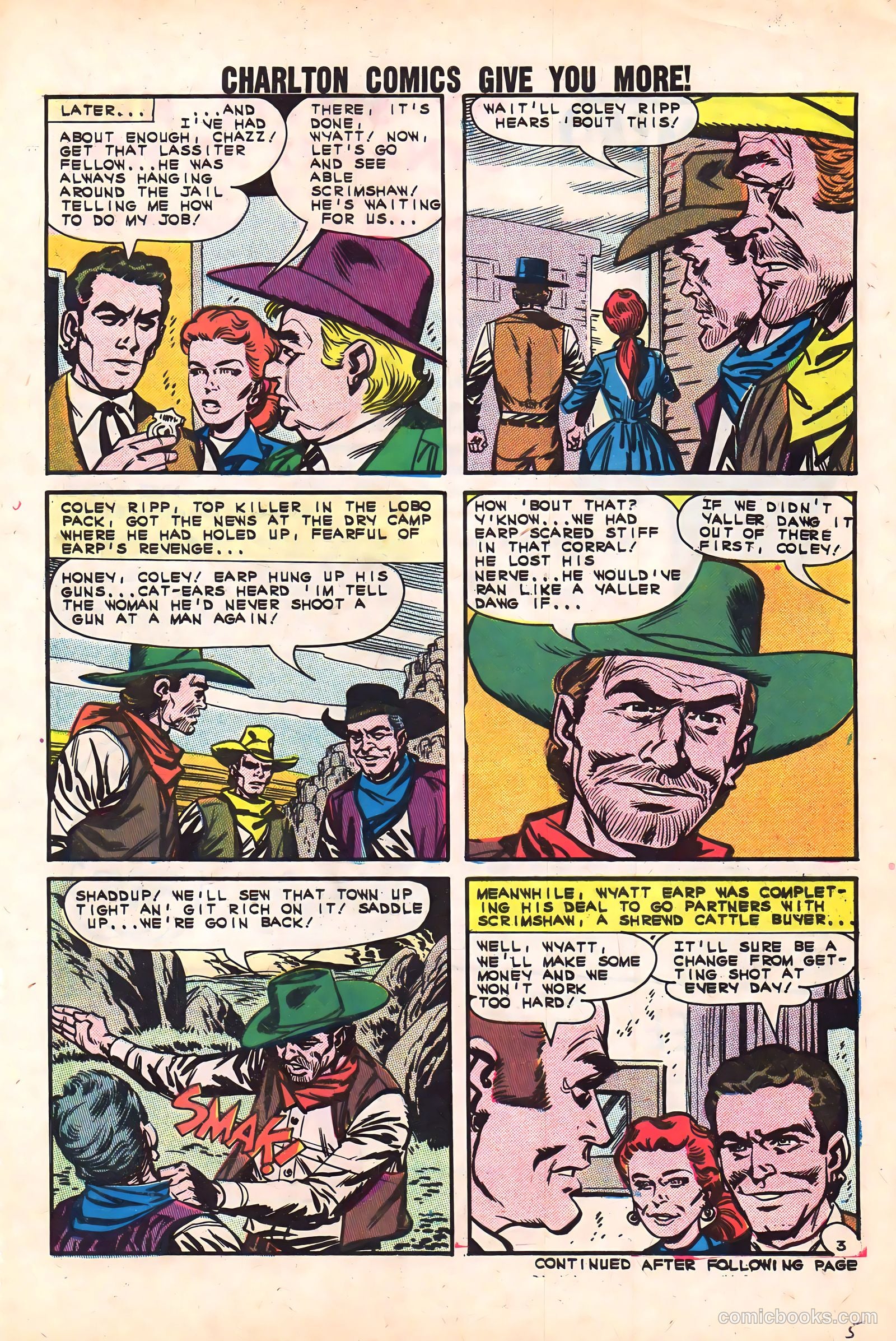 Wyatt Earp, Frontier Marshal #47 (1963) — page 5 of 36
