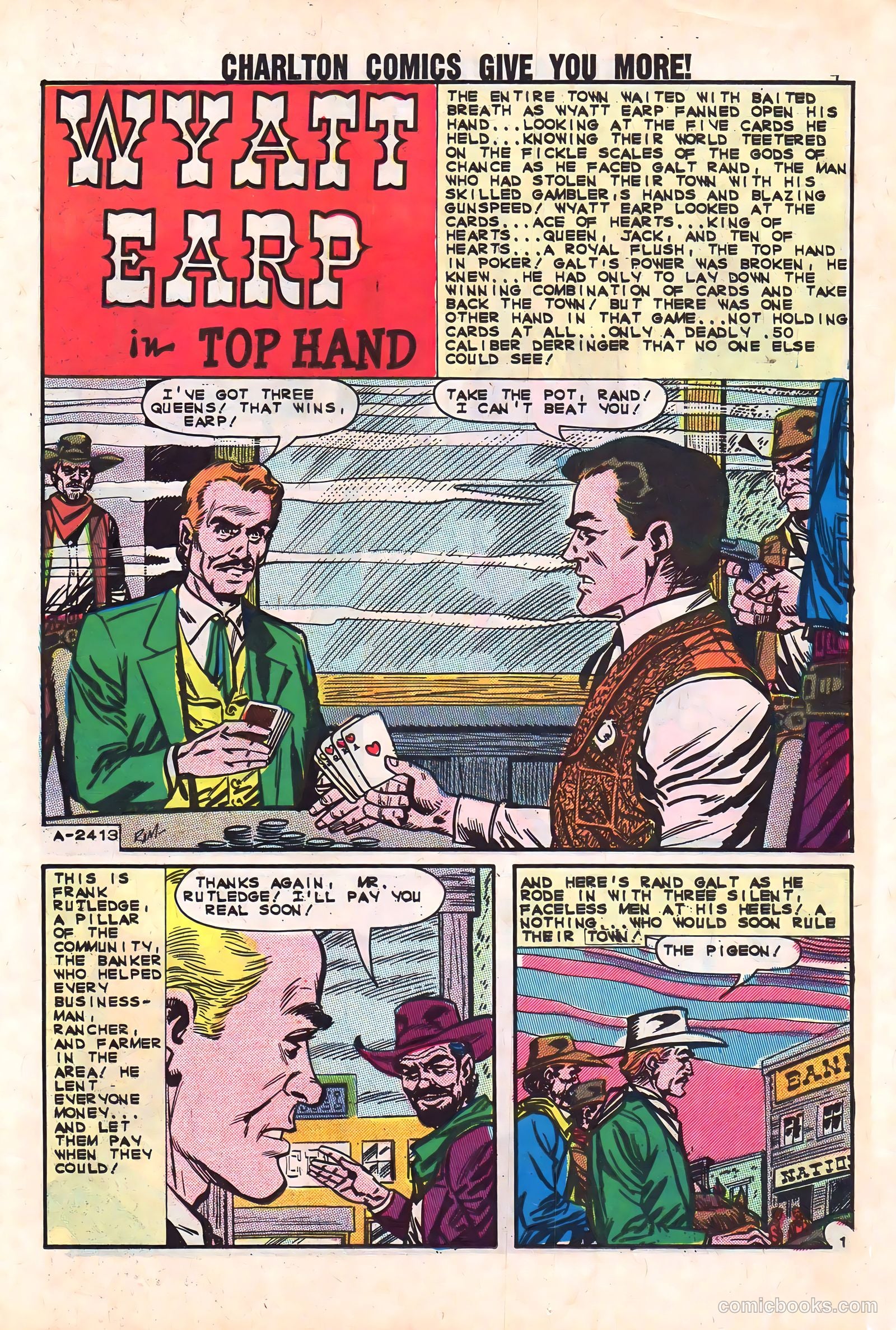 Wyatt Earp, Frontier Marshal #47 (1963) — page 11 of 36