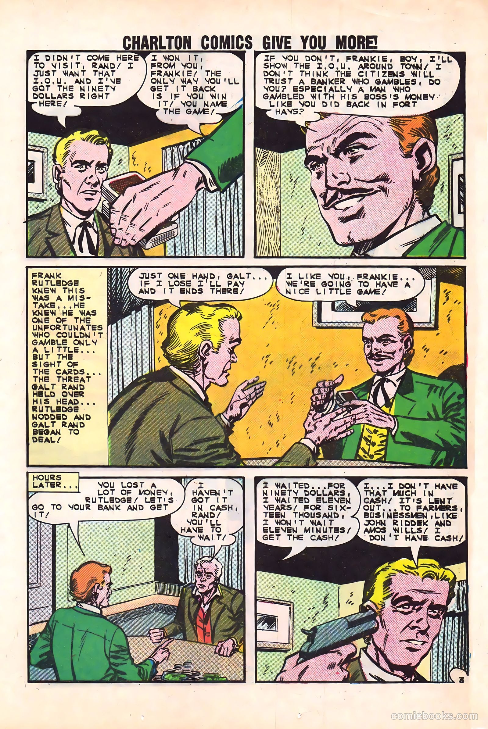 Wyatt Earp, Frontier Marshal #47 (1963) — page 13 of 36