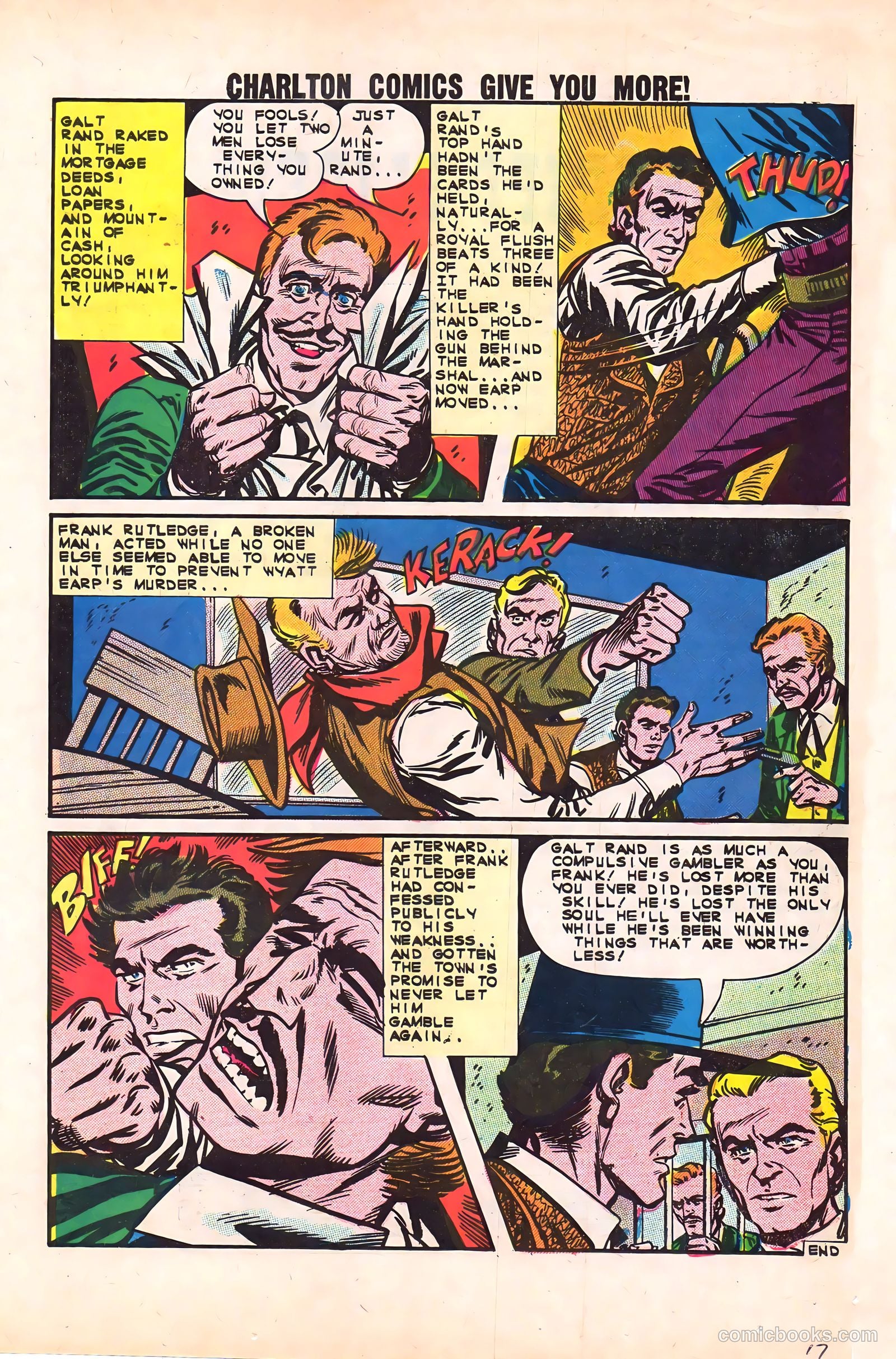 Wyatt Earp, Frontier Marshal #47 (1963) — page 17 of 36