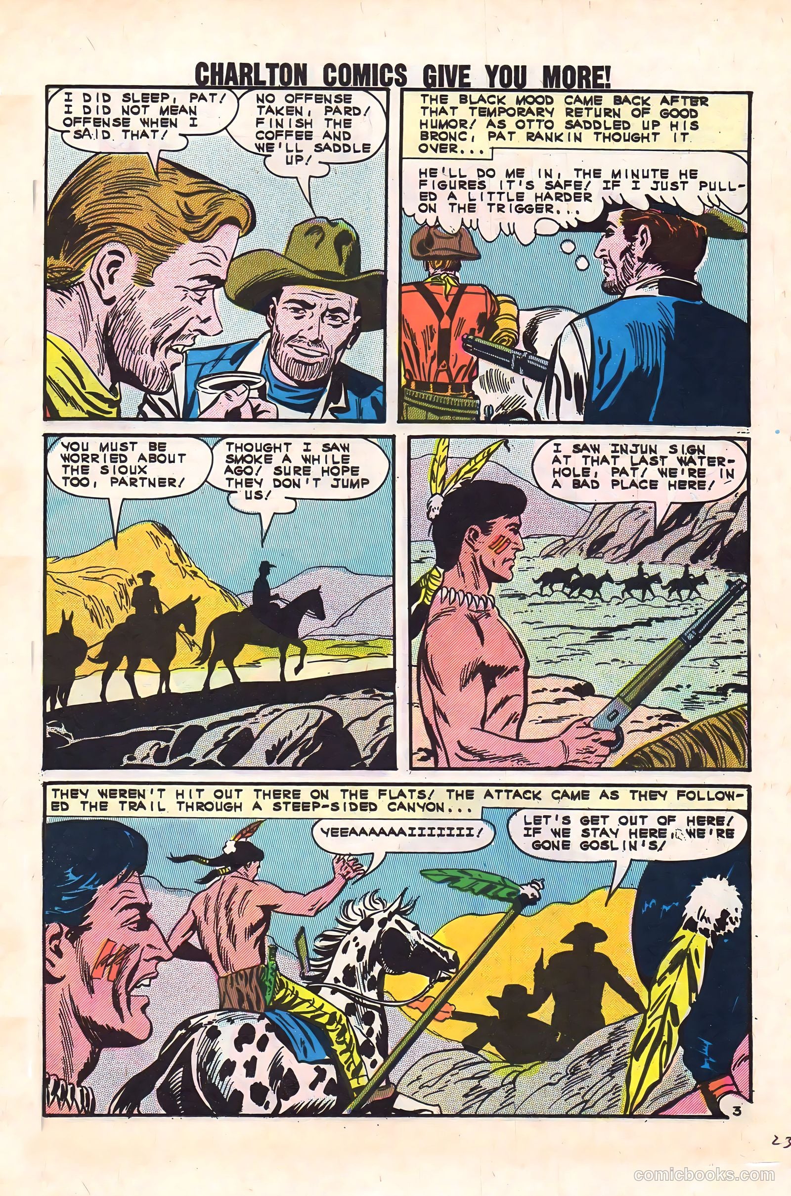 Wyatt Earp, Frontier Marshal #47 (1963) — page 23 of 36