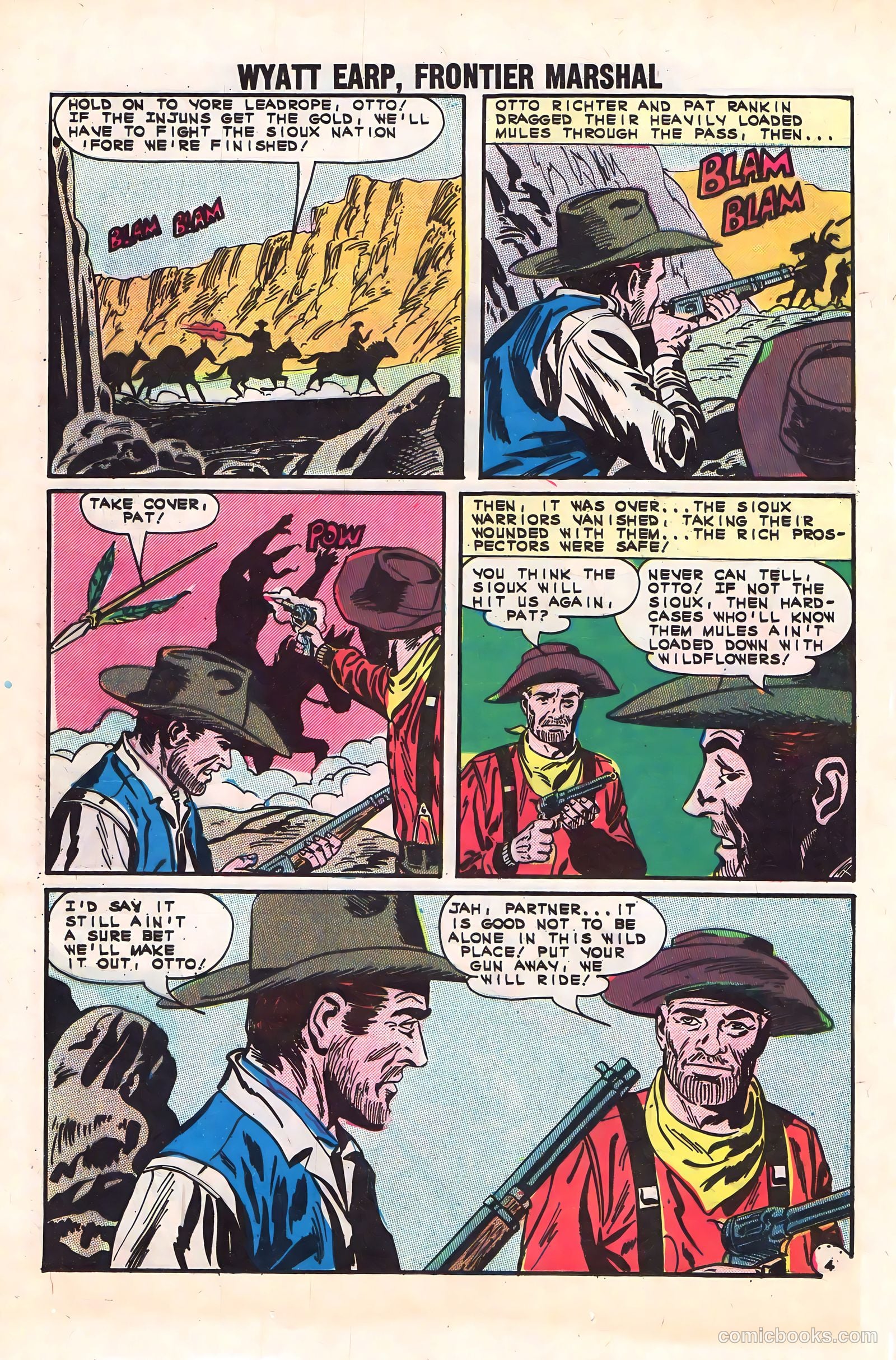 Wyatt Earp, Frontier Marshal #47 (1963) — page 24 of 36