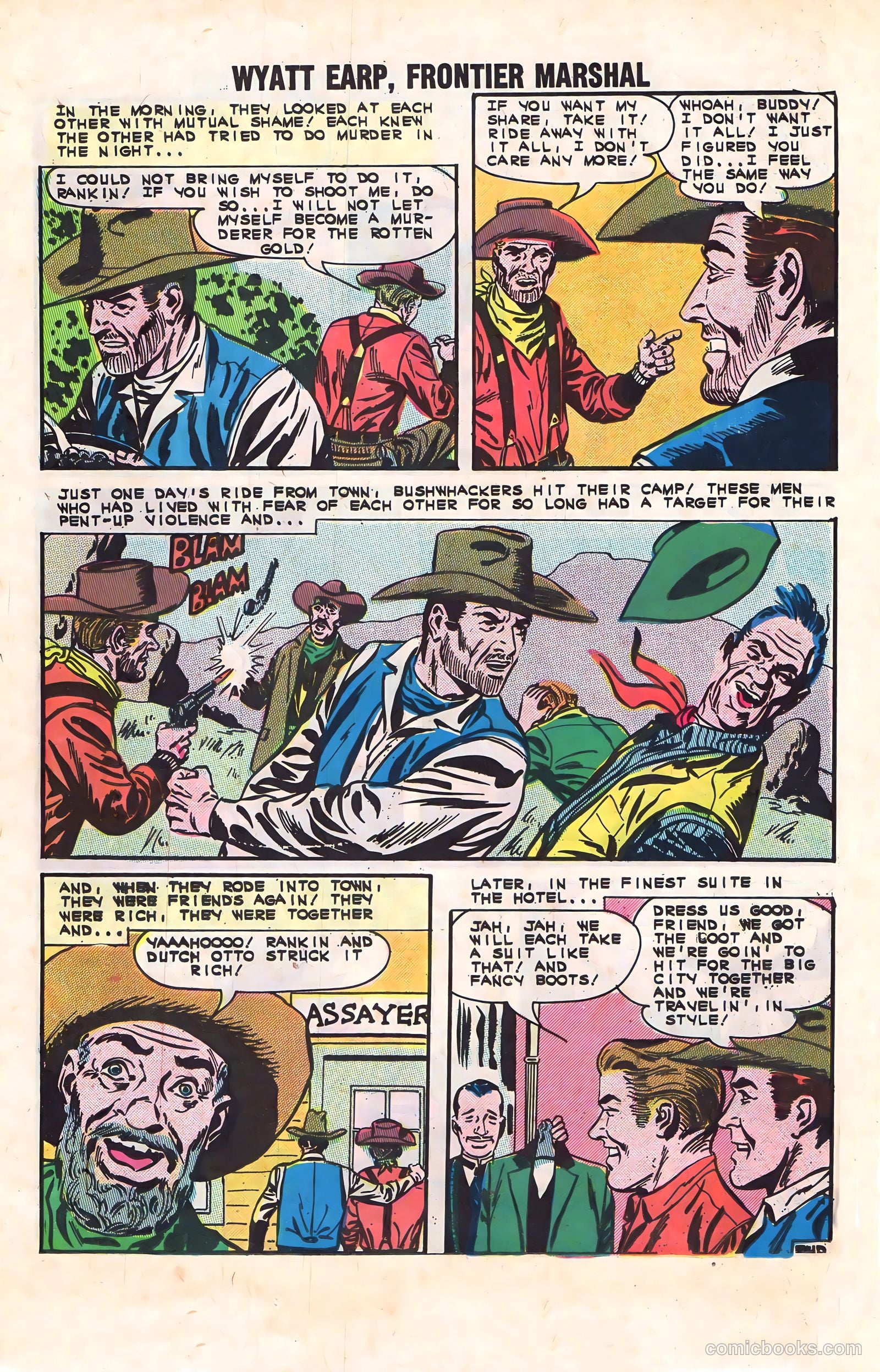 Wyatt Earp, Frontier Marshal #47 (1963) — page 26 of 36